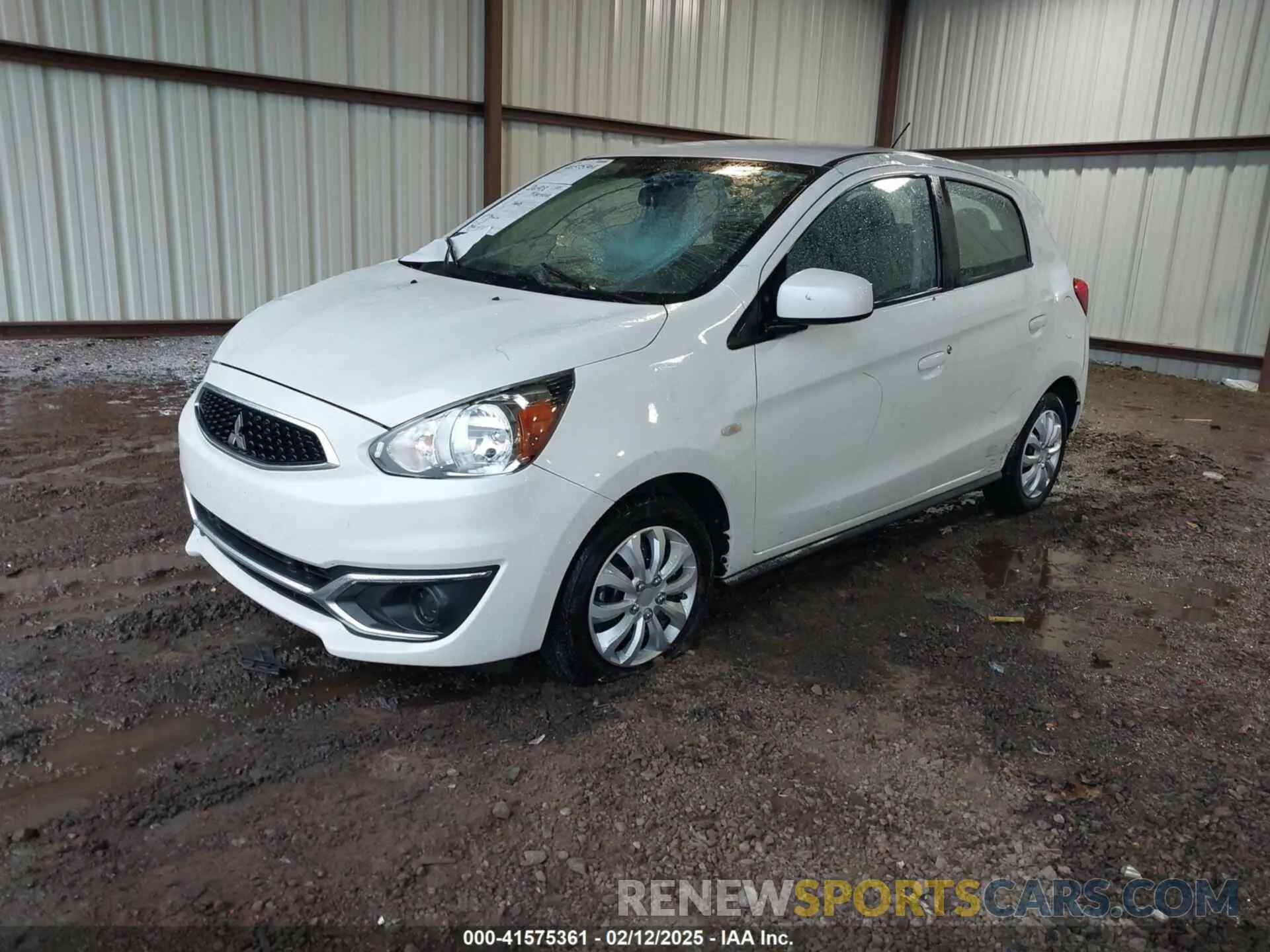 2 Photograph of a damaged car ML32A3HJXLH009950 MITSUBISHI MIRAGE 2020