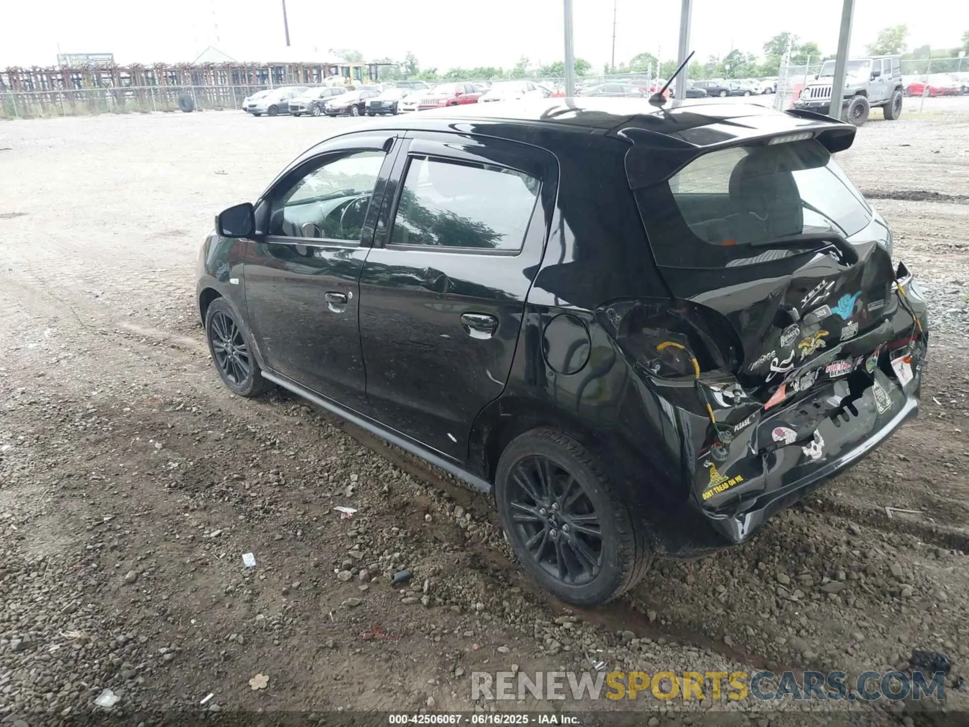 3 Photograph of a damaged car ML32A5HJ2LH010683 MITSUBISHI MIRAGE 2020