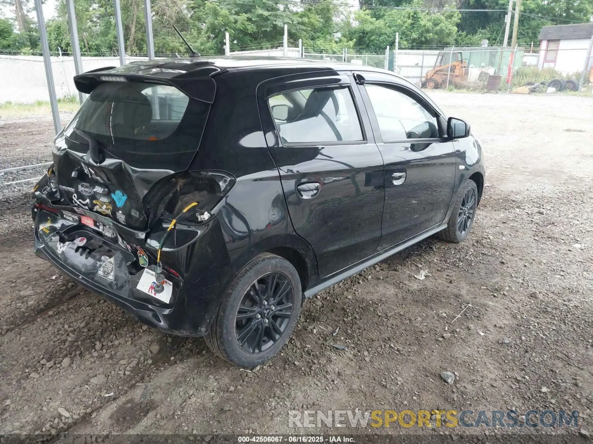 4 Photograph of a damaged car ML32A5HJ2LH010683 MITSUBISHI MIRAGE 2020