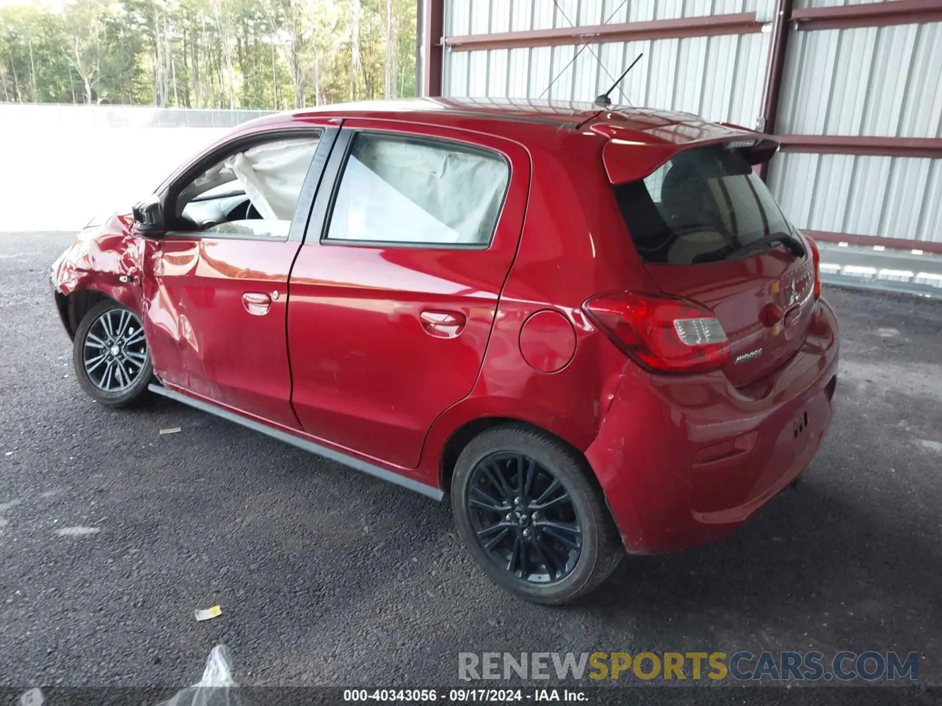 3 Photograph of a damaged car ML32A5HJ4LH006828 MITSUBISHI MIRAGE 2020