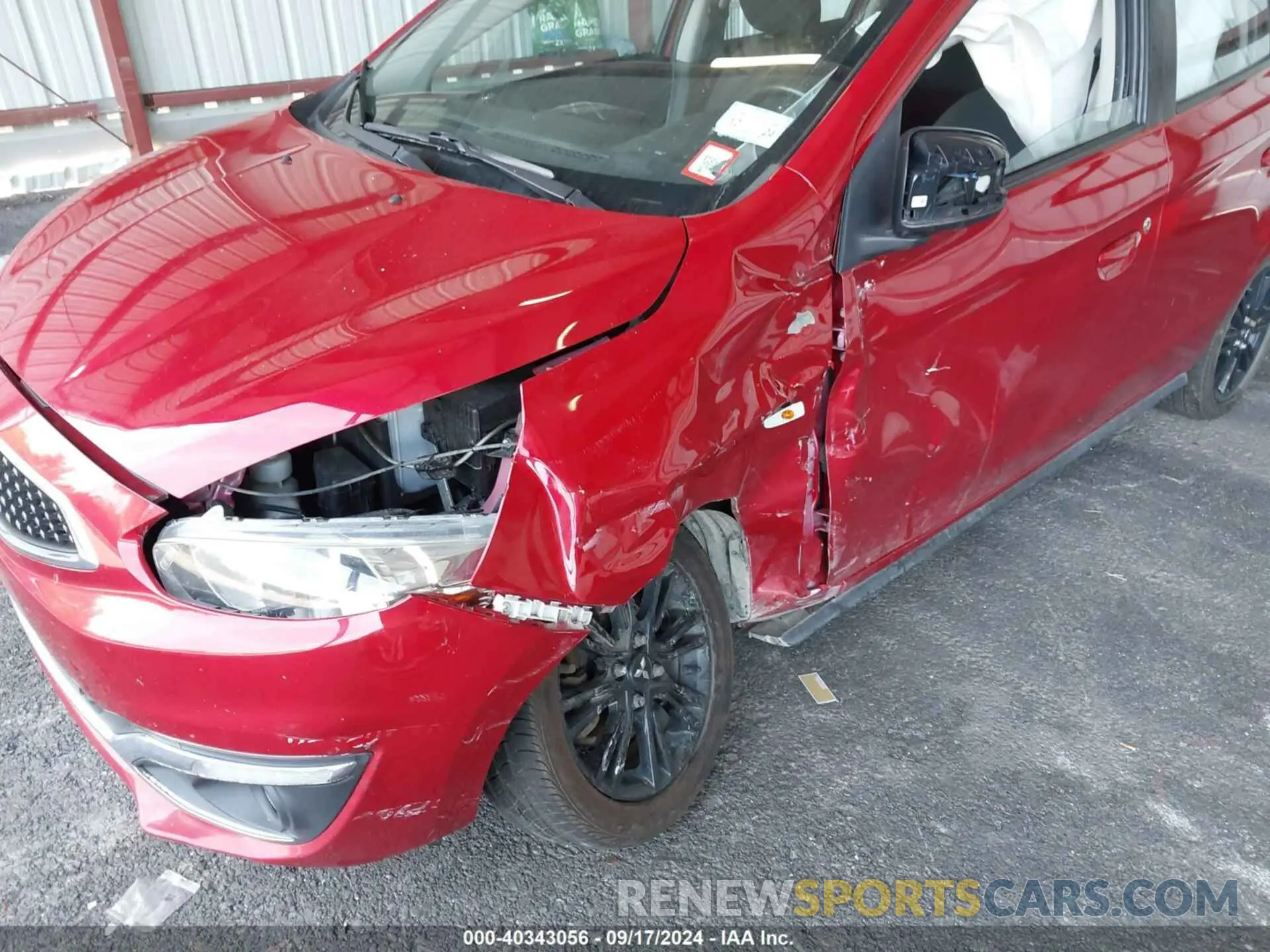 6 Photograph of a damaged car ML32A5HJ4LH006828 MITSUBISHI MIRAGE 2020