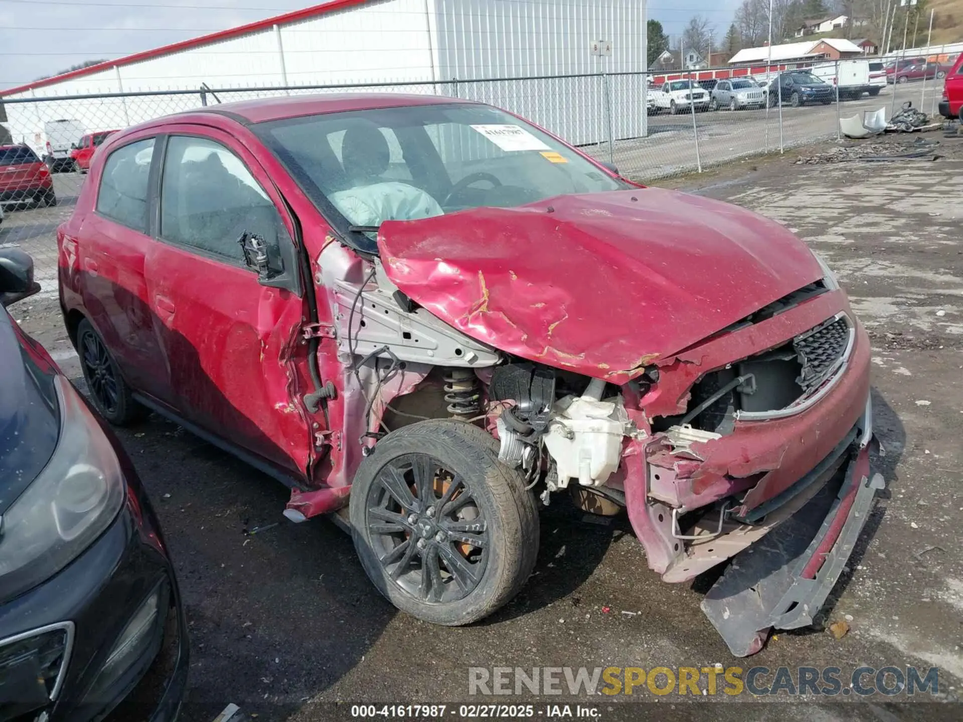 1 Photograph of a damaged car ML32A5HJ5LH006823 MITSUBISHI MIRAGE 2020