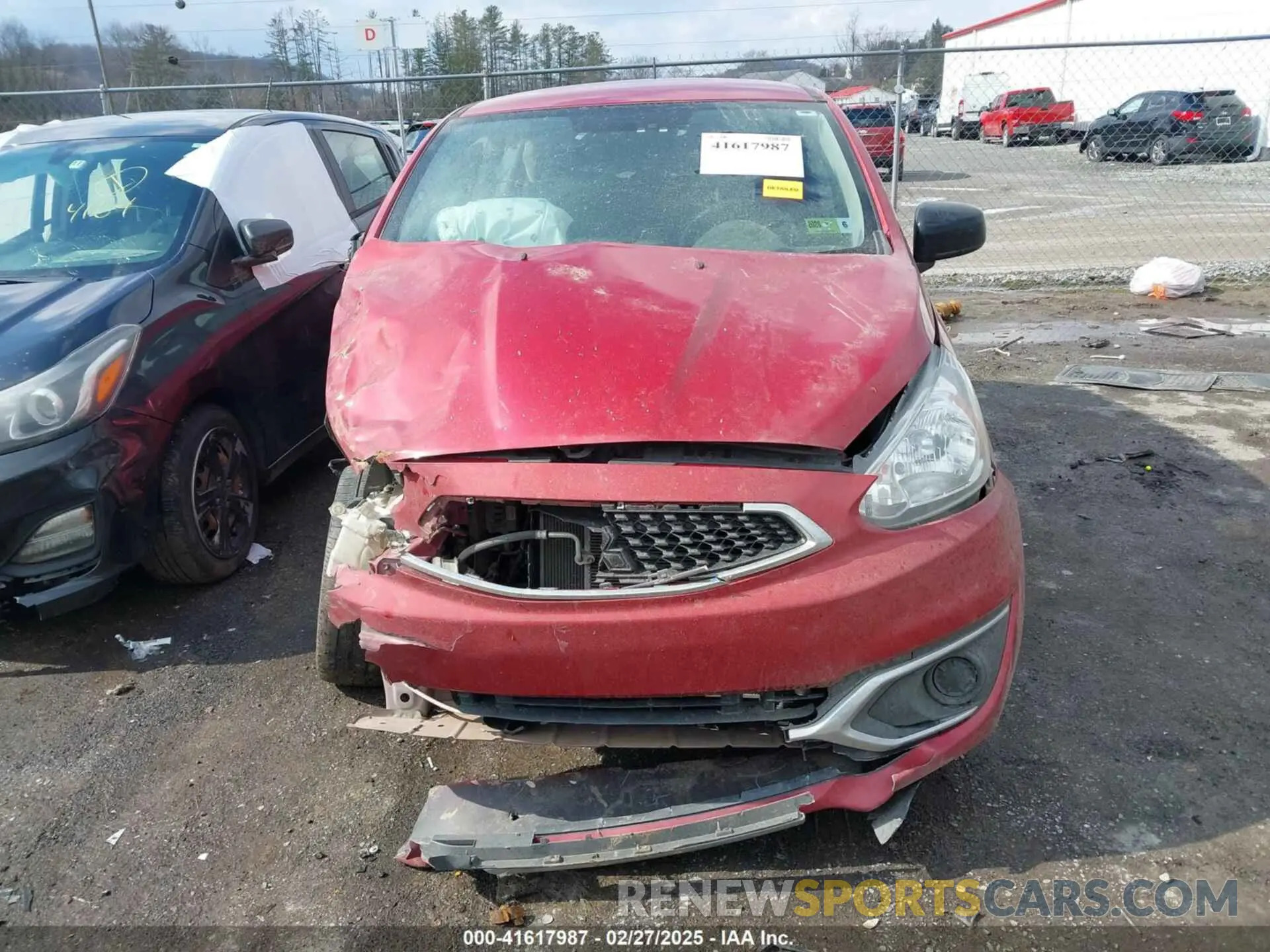 13 Photograph of a damaged car ML32A5HJ5LH006823 MITSUBISHI MIRAGE 2020