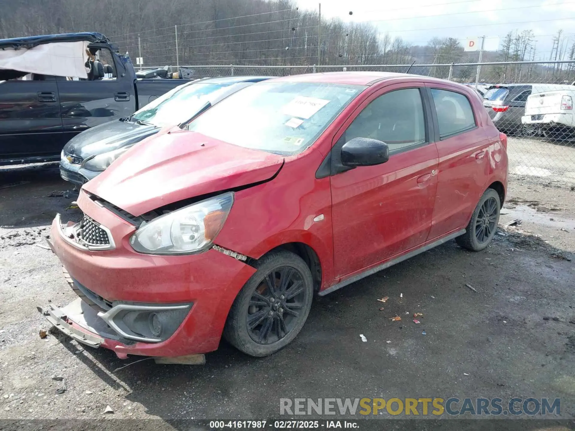 2 Photograph of a damaged car ML32A5HJ5LH006823 MITSUBISHI MIRAGE 2020