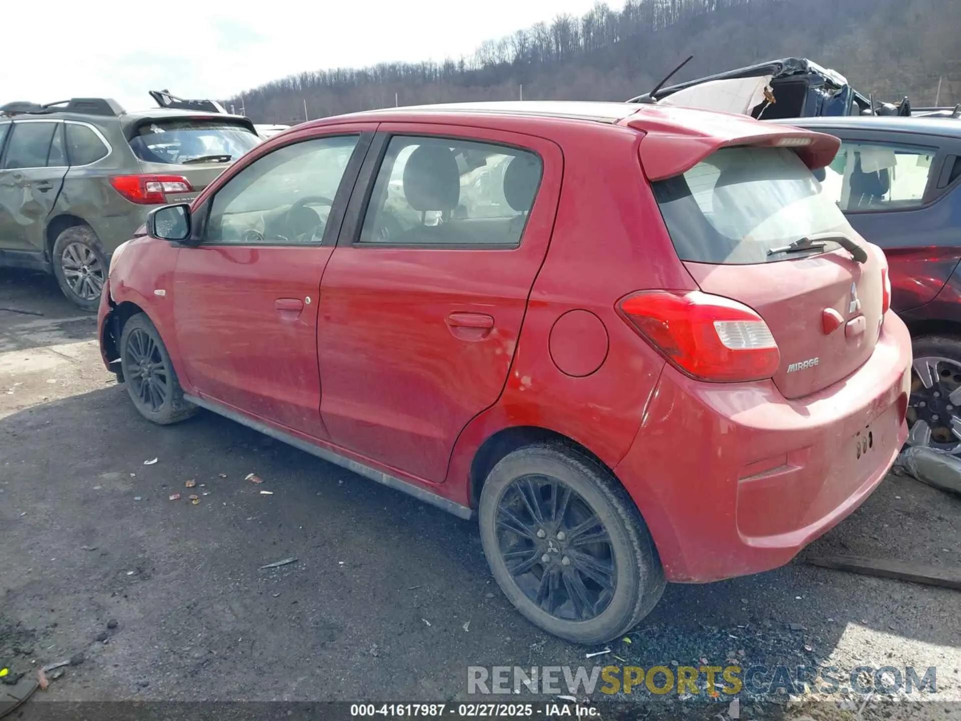 3 Photograph of a damaged car ML32A5HJ5LH006823 MITSUBISHI MIRAGE 2020