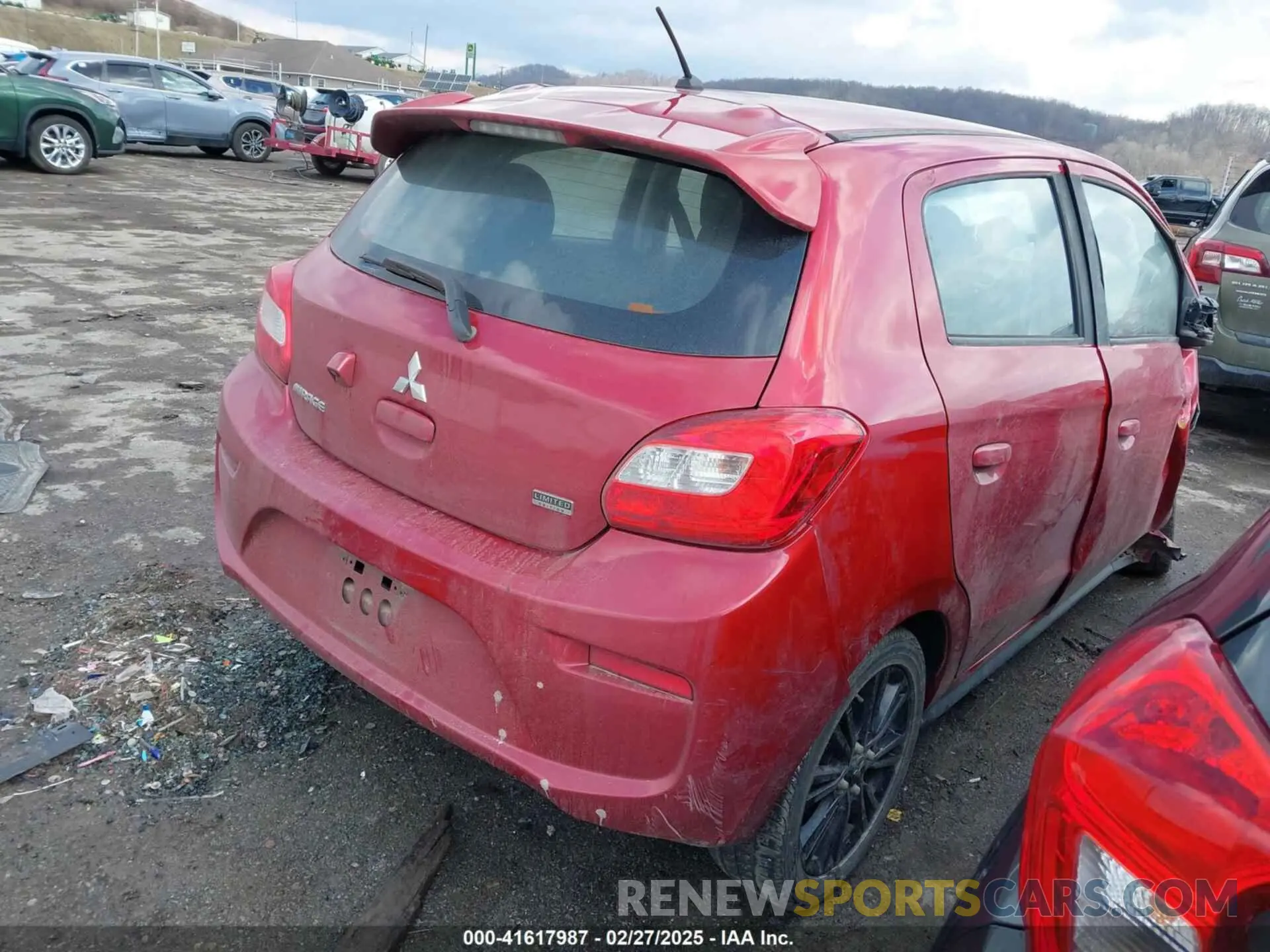 4 Photograph of a damaged car ML32A5HJ5LH006823 MITSUBISHI MIRAGE 2020