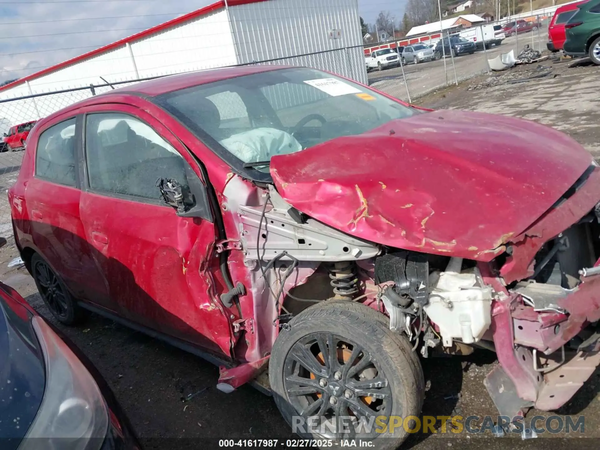6 Photograph of a damaged car ML32A5HJ5LH006823 MITSUBISHI MIRAGE 2020