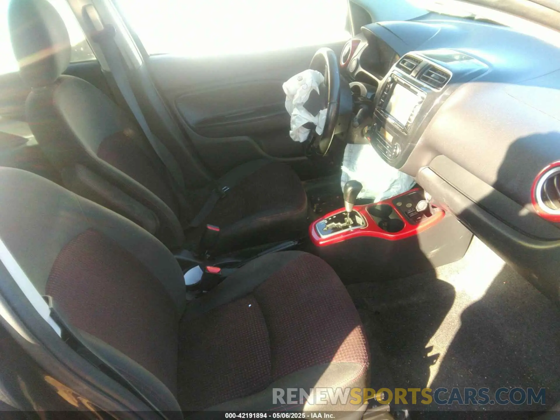 5 Photograph of a damaged car ML32A5HJ5LH010628 MITSUBISHI MIRAGE 2020