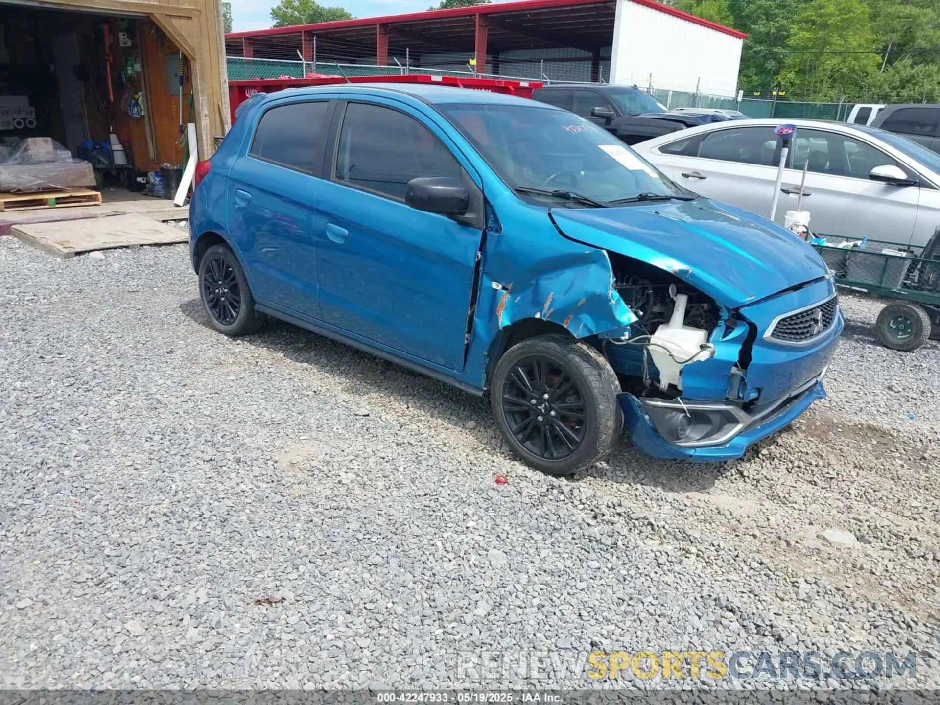 1 Photograph of a damaged car ML32A5HJ6LH003686 MITSUBISHI MIRAGE 2020