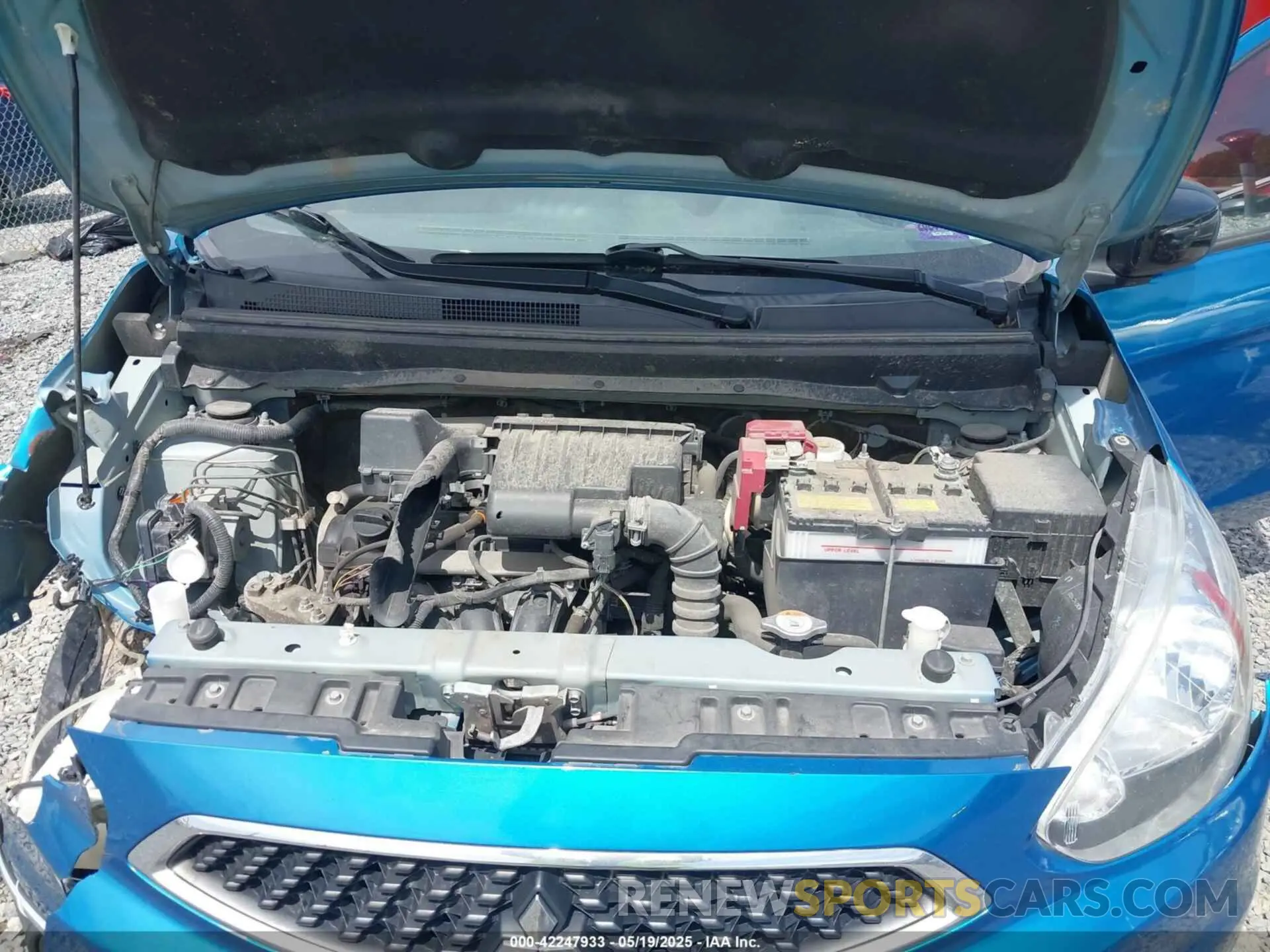 10 Photograph of a damaged car ML32A5HJ6LH003686 MITSUBISHI MIRAGE 2020