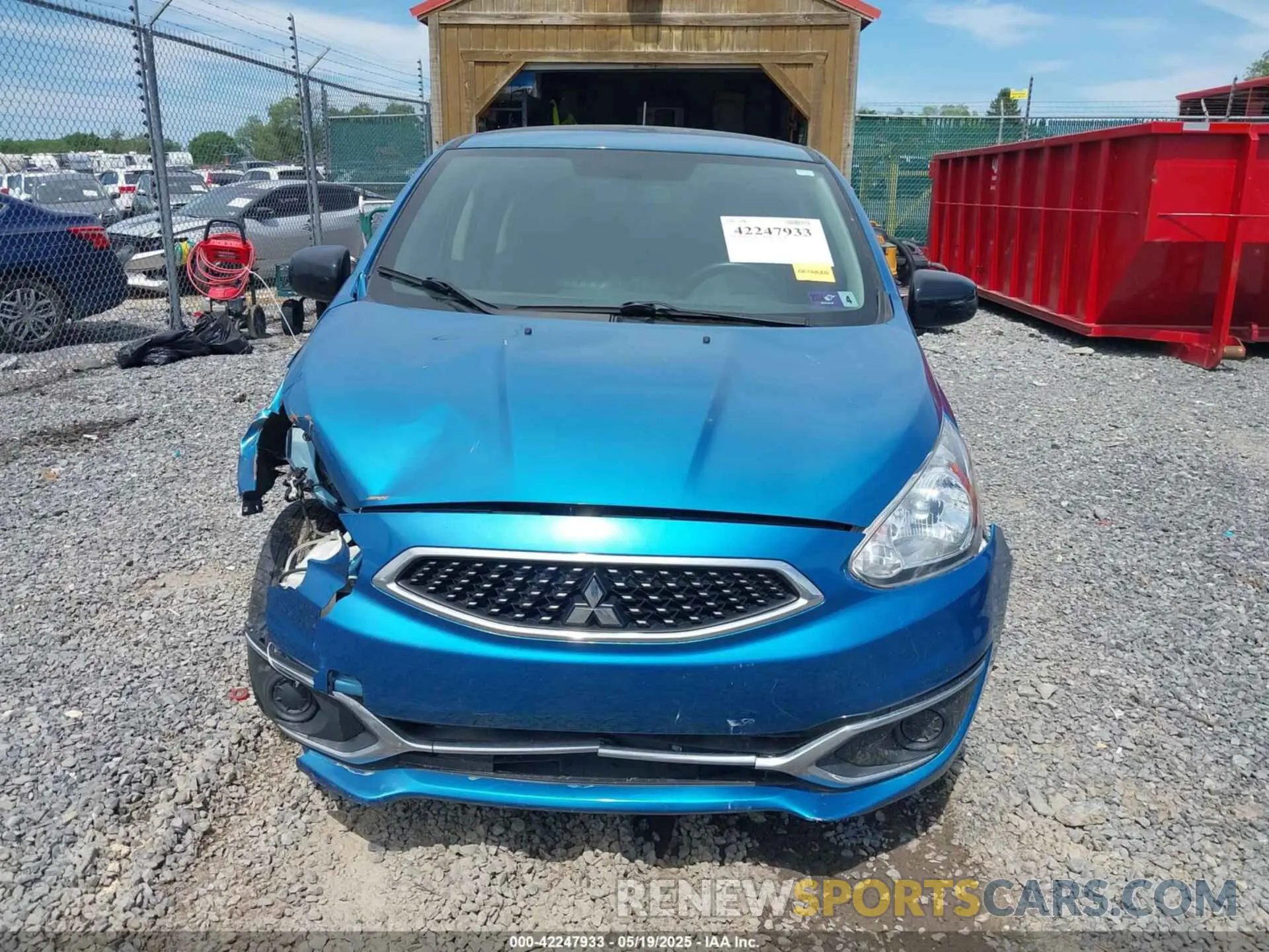 11 Photograph of a damaged car ML32A5HJ6LH003686 MITSUBISHI MIRAGE 2020