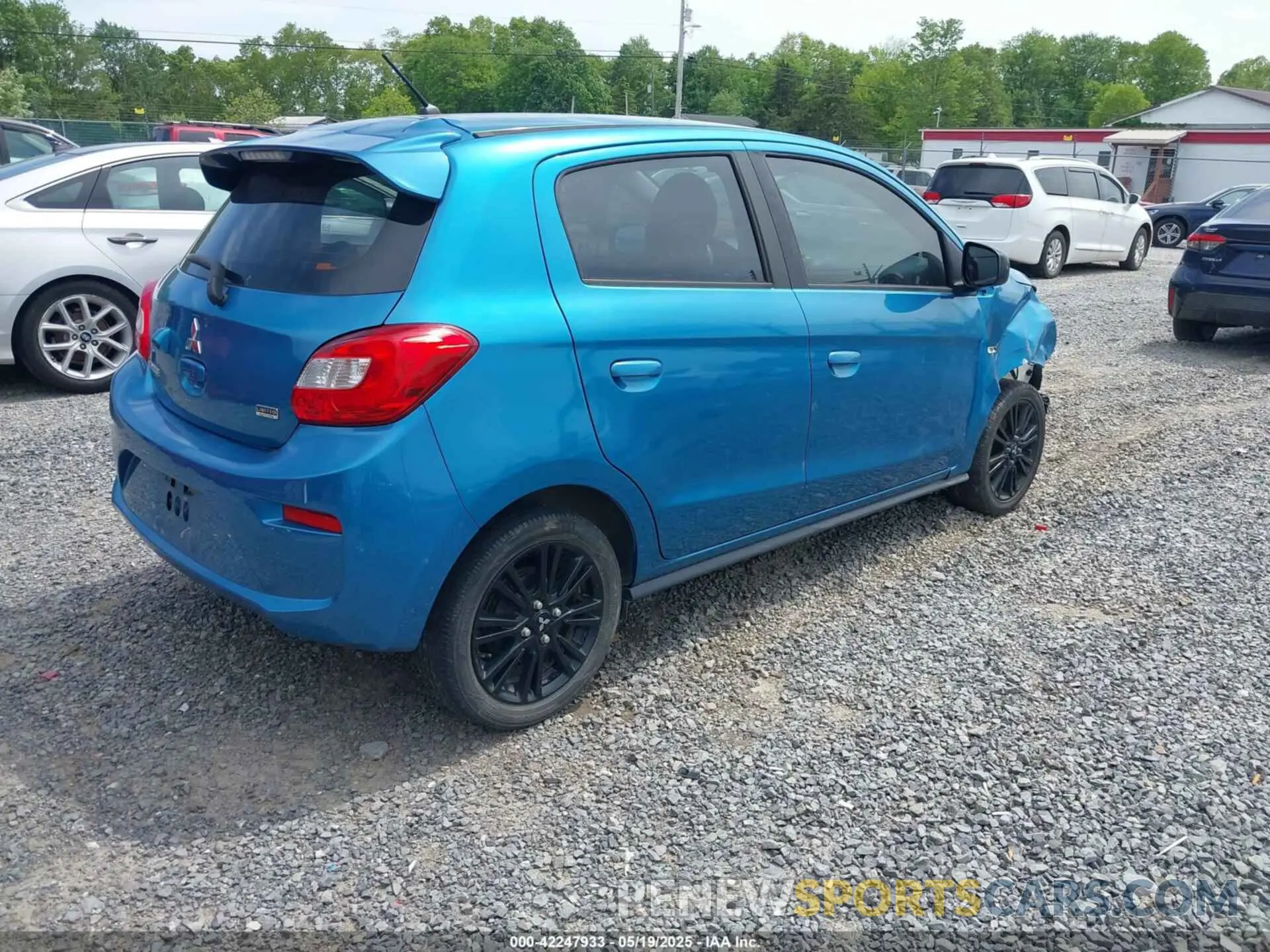 4 Photograph of a damaged car ML32A5HJ6LH003686 MITSUBISHI MIRAGE 2020
