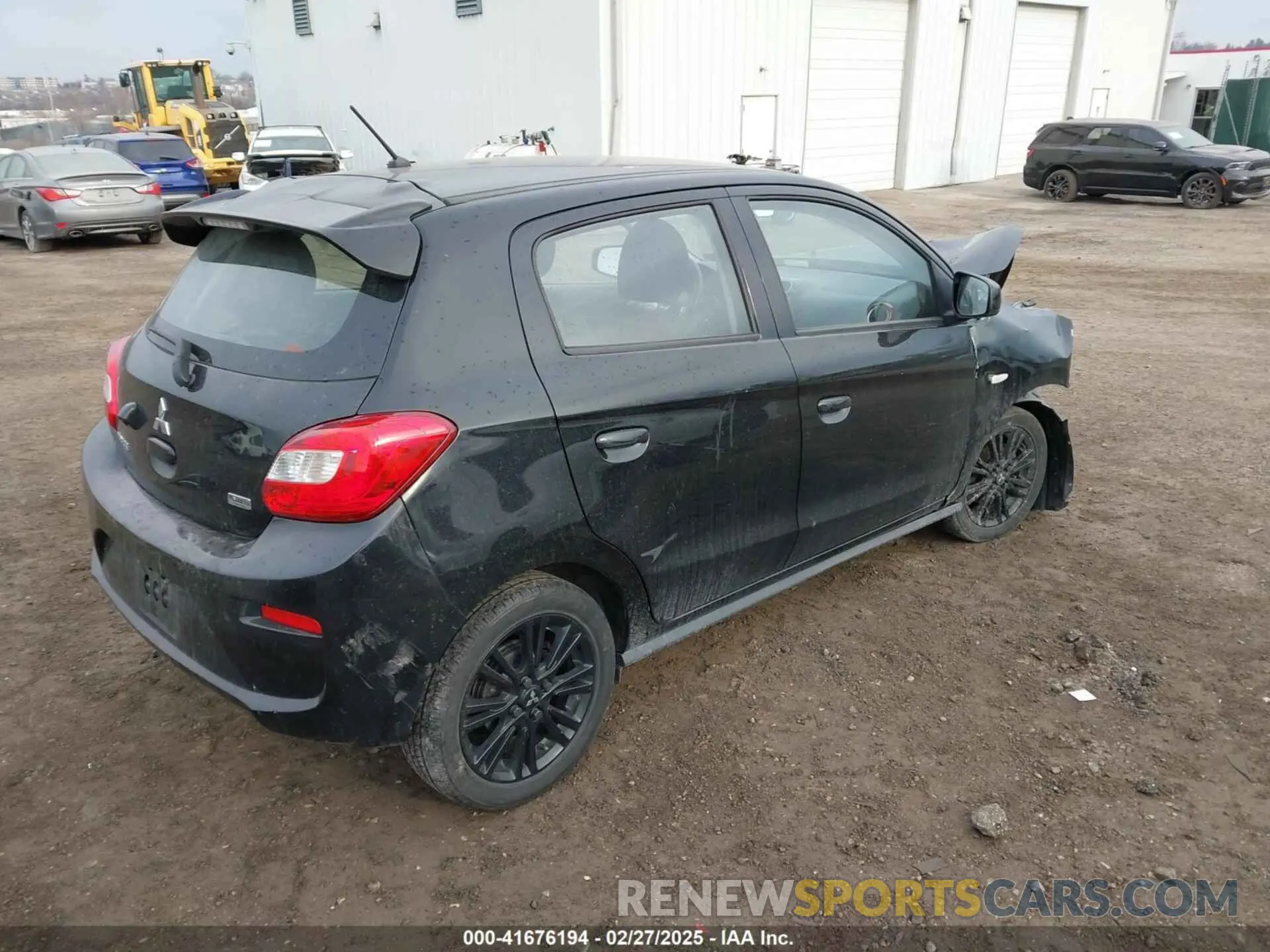 4 Photograph of a damaged car ML32A5HJ6LH006801 MITSUBISHI MIRAGE 2020
