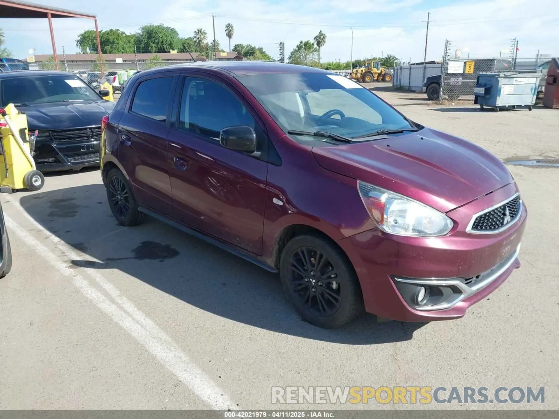 1 Photograph of a damaged car ML32A5HJ6LH007379 MITSUBISHI MIRAGE 2020