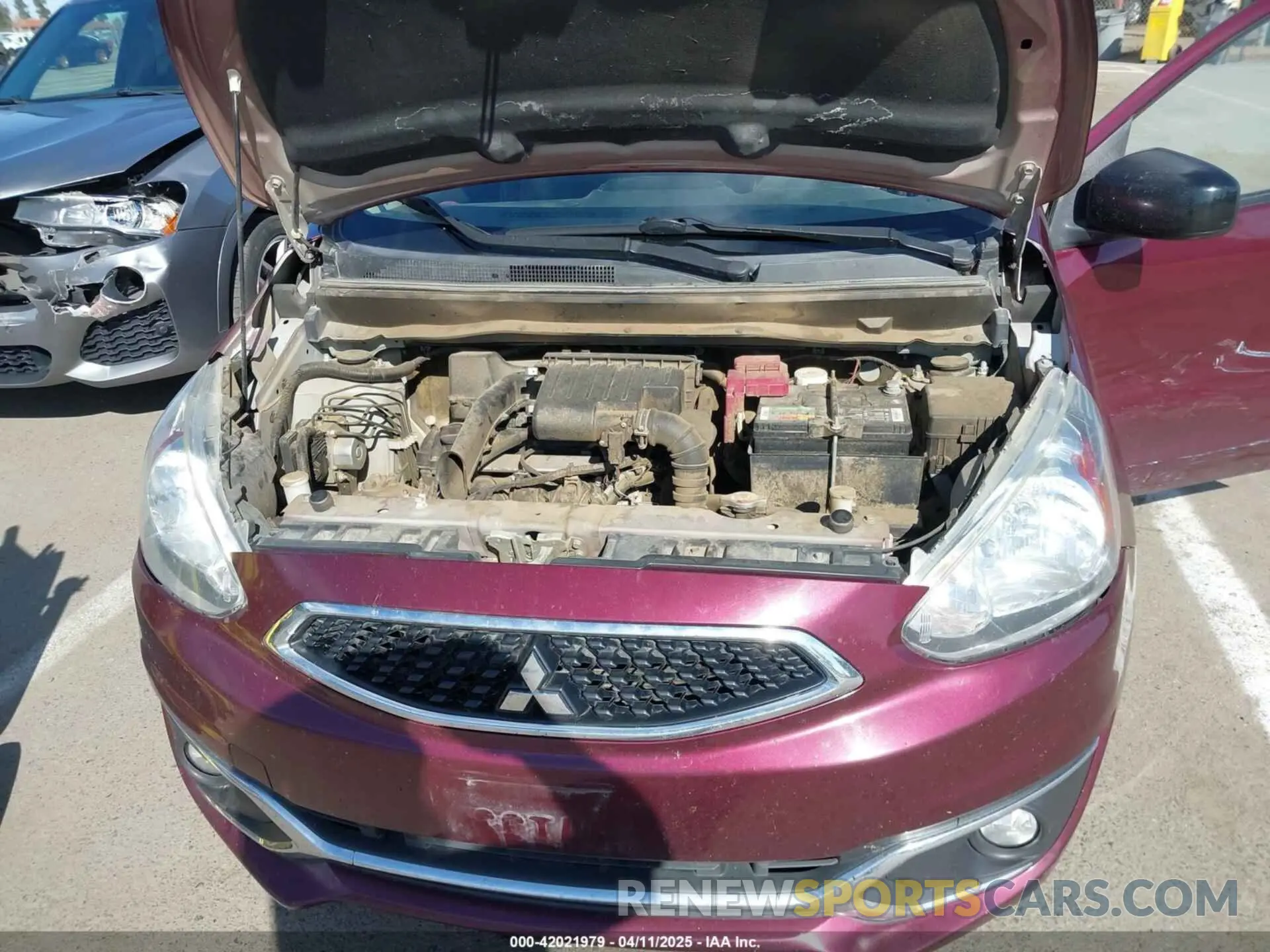 10 Photograph of a damaged car ML32A5HJ6LH007379 MITSUBISHI MIRAGE 2020