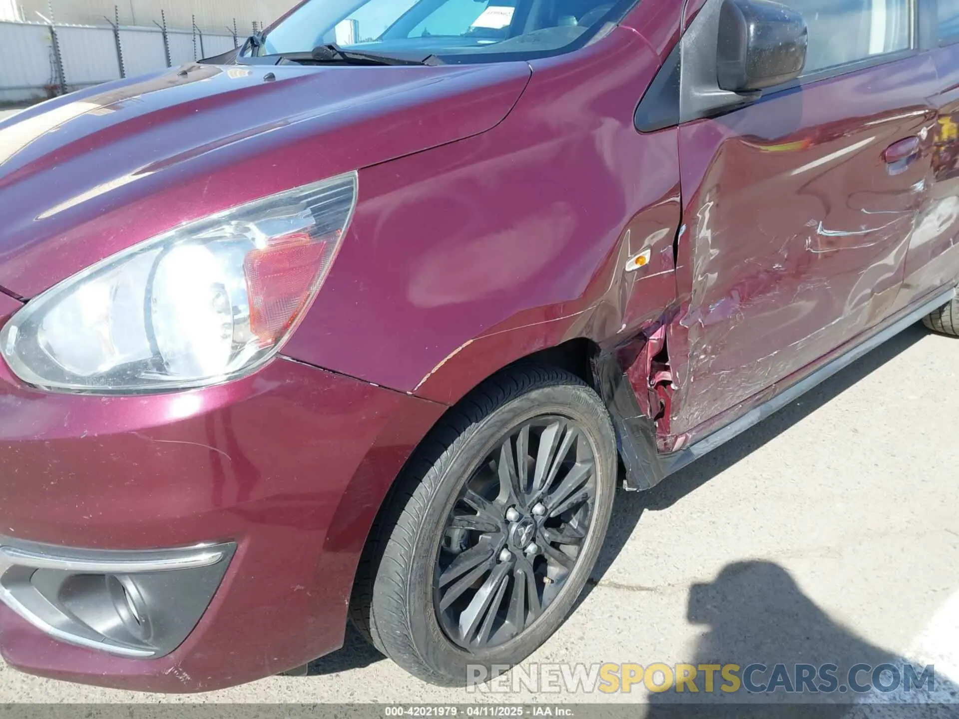 17 Photograph of a damaged car ML32A5HJ6LH007379 MITSUBISHI MIRAGE 2020