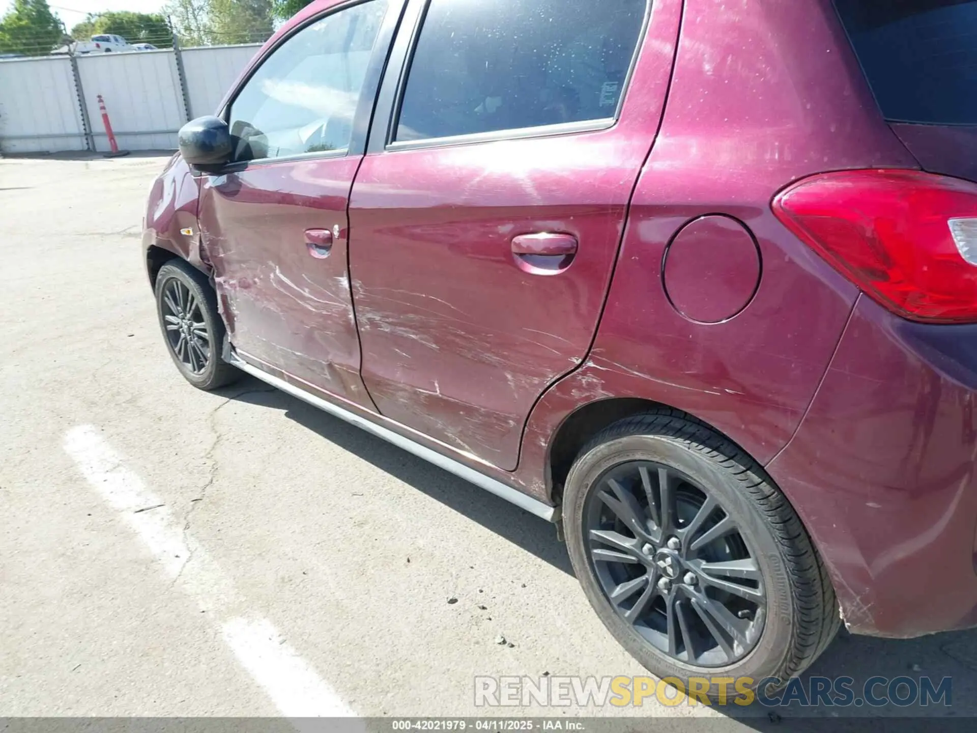 18 Photograph of a damaged car ML32A5HJ6LH007379 MITSUBISHI MIRAGE 2020