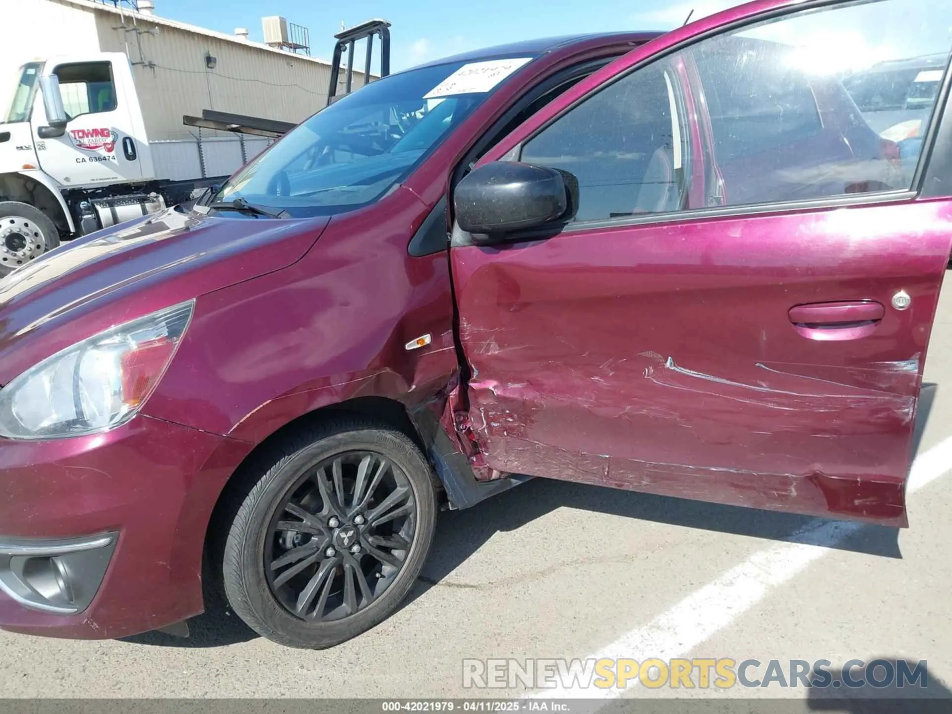 20 Photograph of a damaged car ML32A5HJ6LH007379 MITSUBISHI MIRAGE 2020