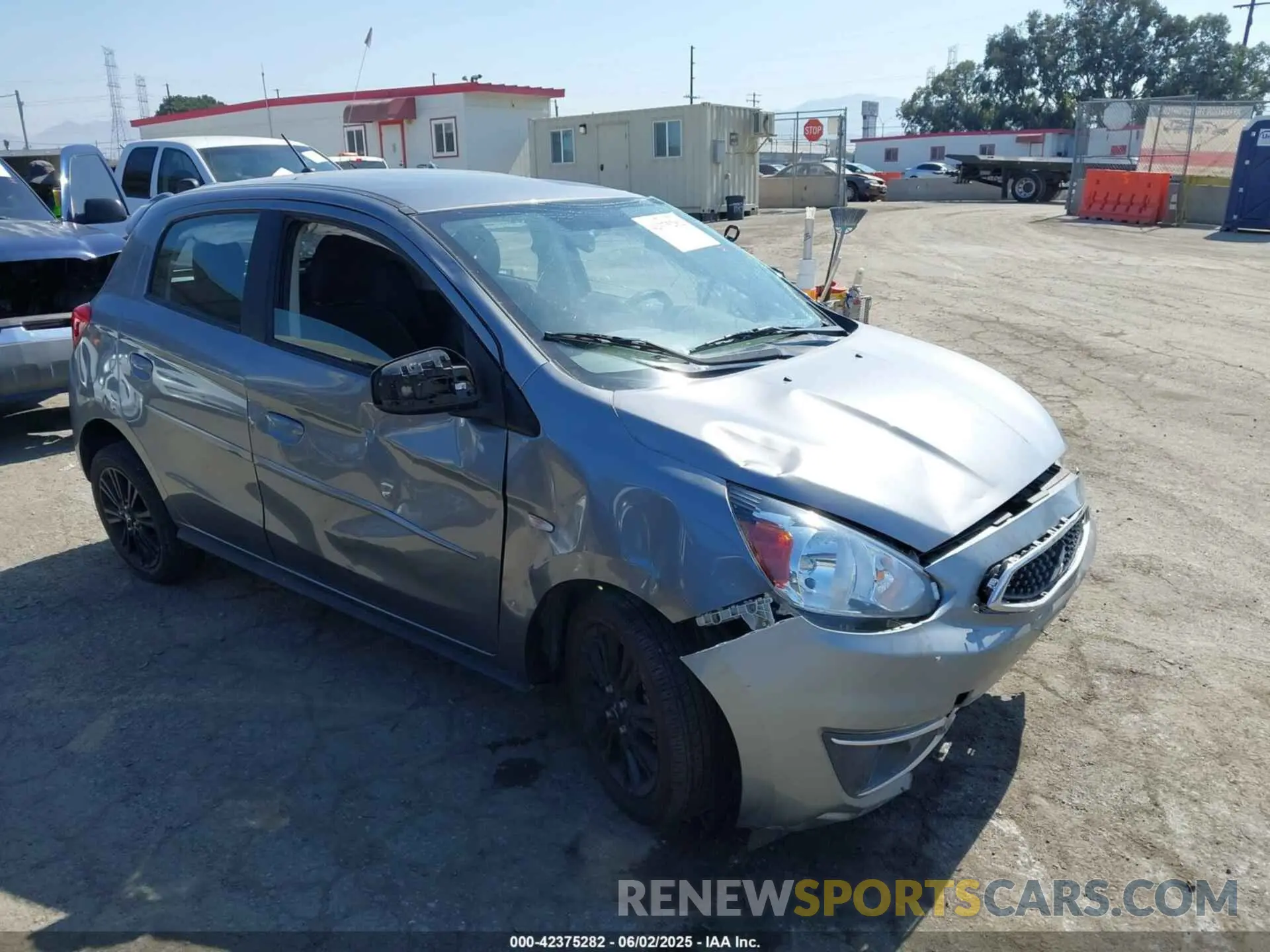1 Photograph of a damaged car ML32A5HJ8LH001857 MITSUBISHI MIRAGE 2020