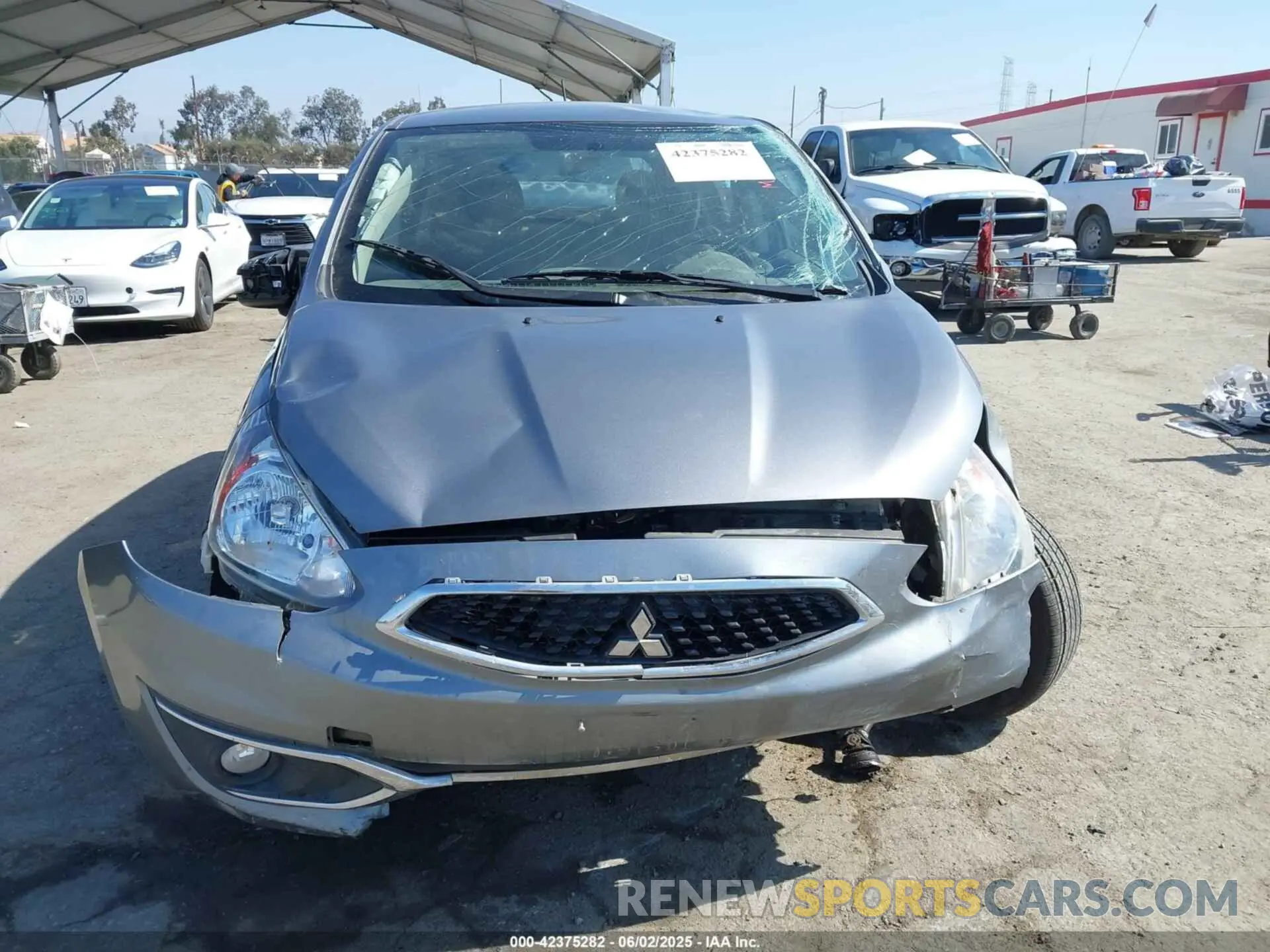 12 Photograph of a damaged car ML32A5HJ8LH001857 MITSUBISHI MIRAGE 2020