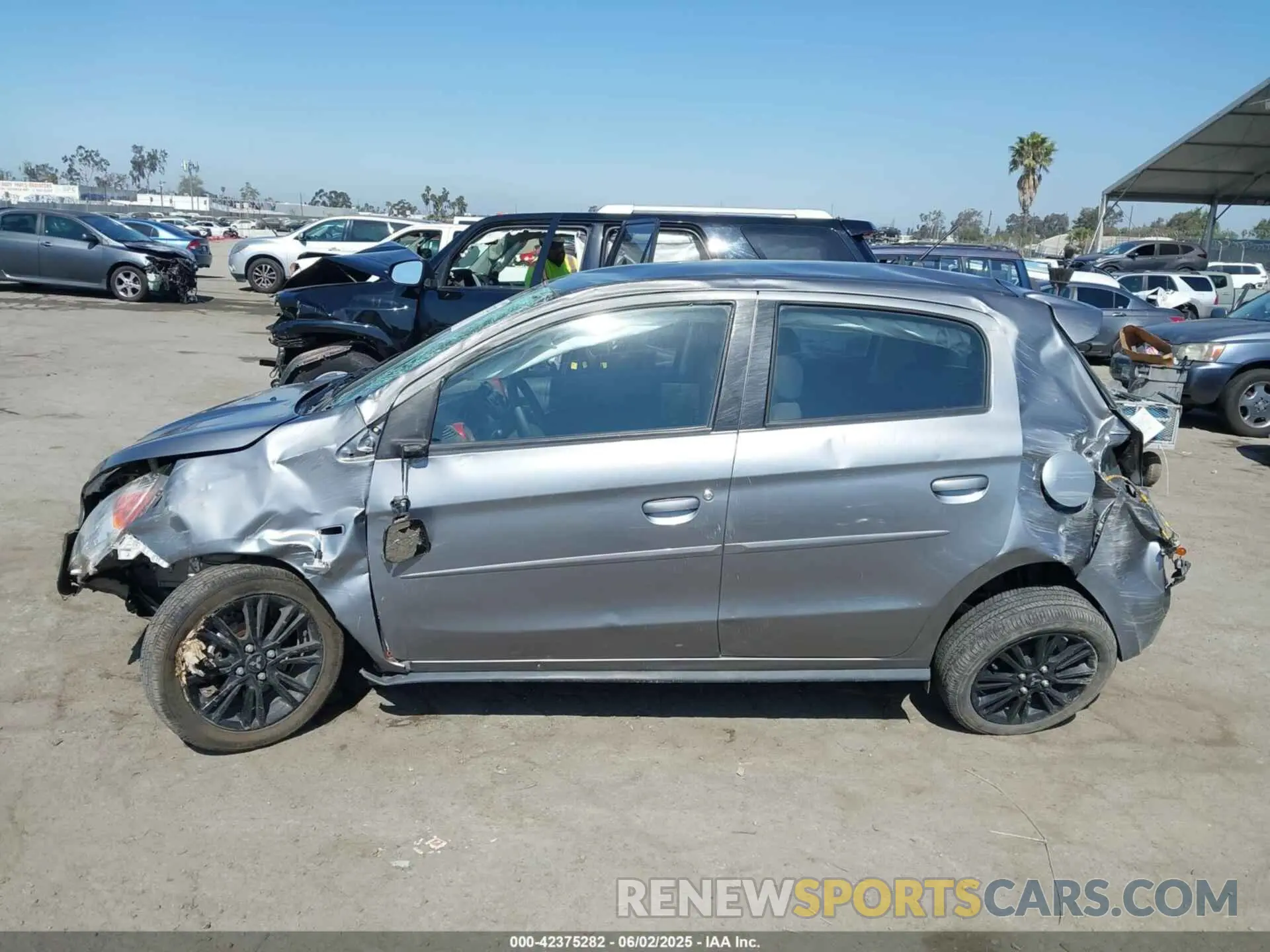 14 Photograph of a damaged car ML32A5HJ8LH001857 MITSUBISHI MIRAGE 2020