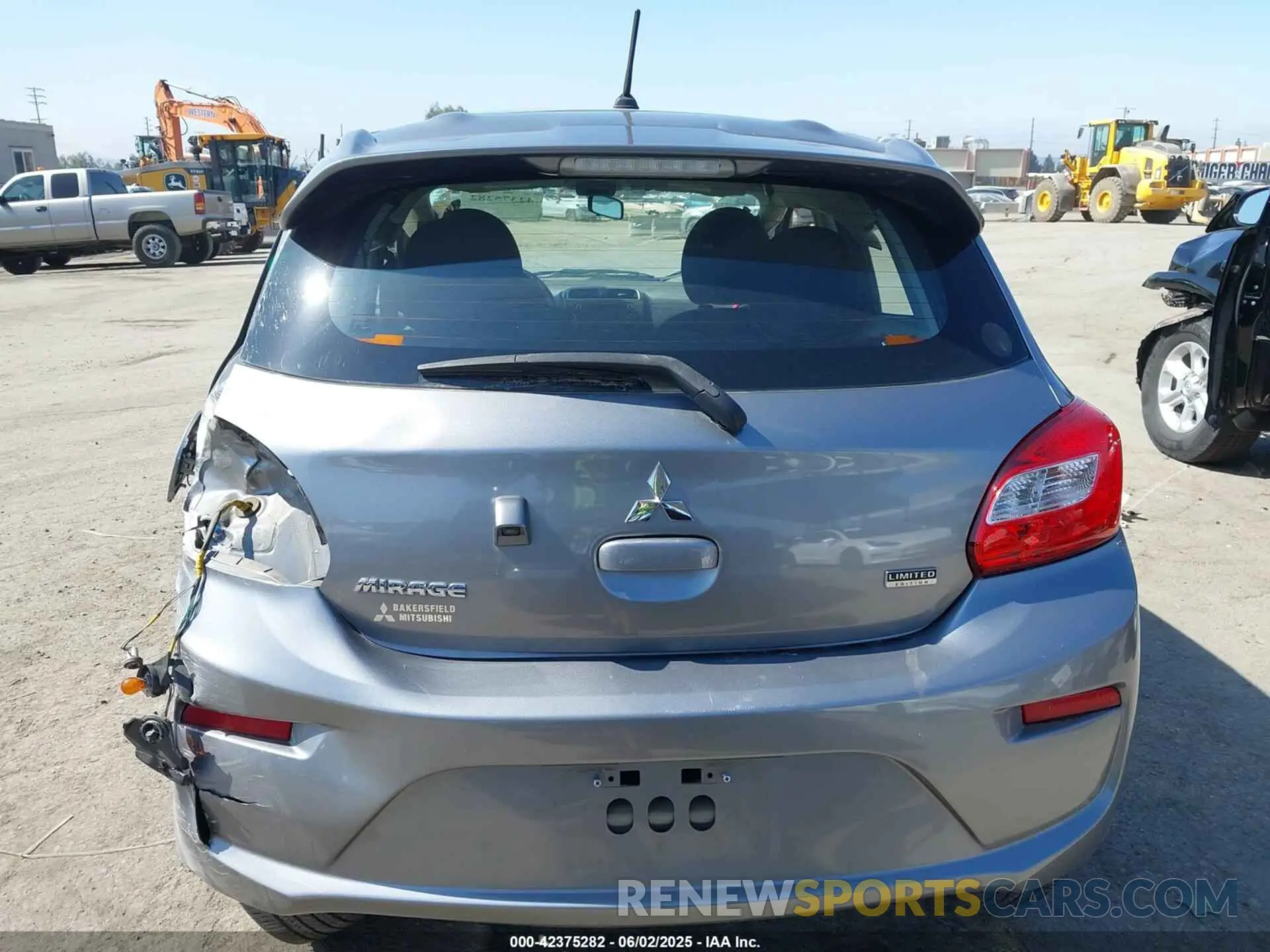 16 Photograph of a damaged car ML32A5HJ8LH001857 MITSUBISHI MIRAGE 2020
