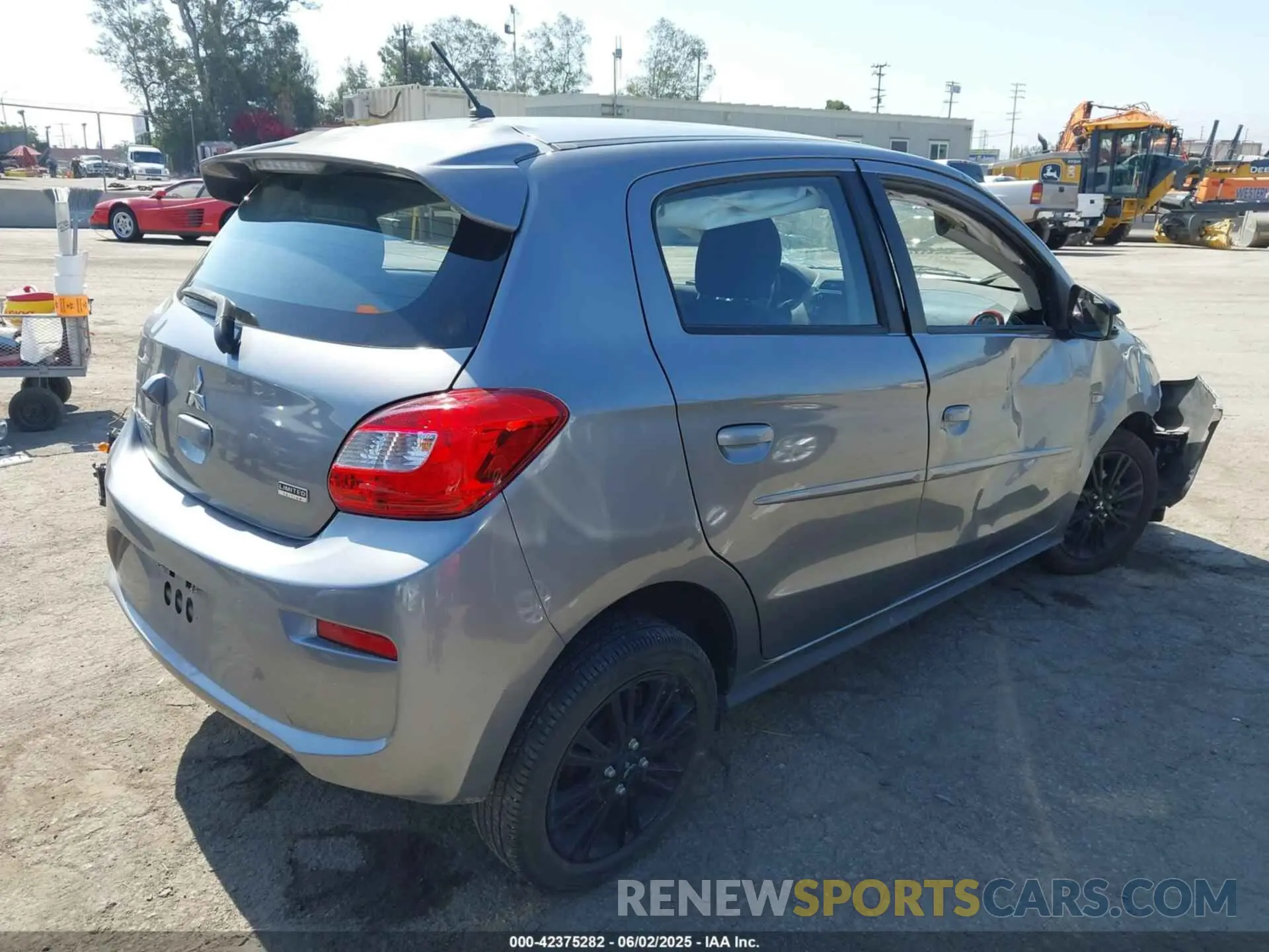 4 Photograph of a damaged car ML32A5HJ8LH001857 MITSUBISHI MIRAGE 2020