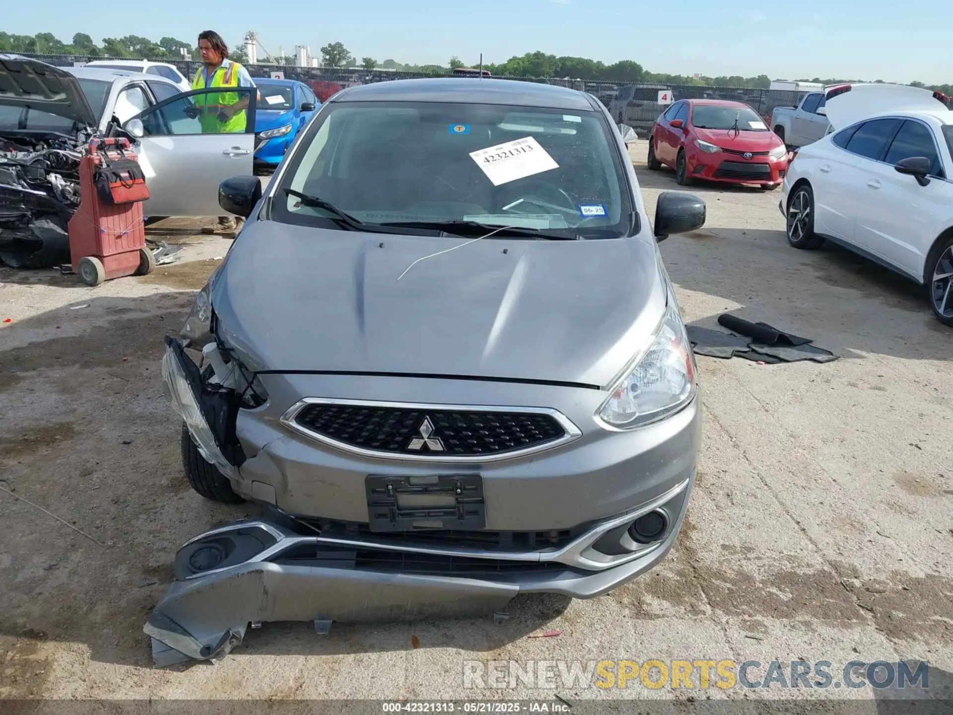 12 Photograph of a damaged car ML32A5HJ8LH002281 MITSUBISHI MIRAGE 2020