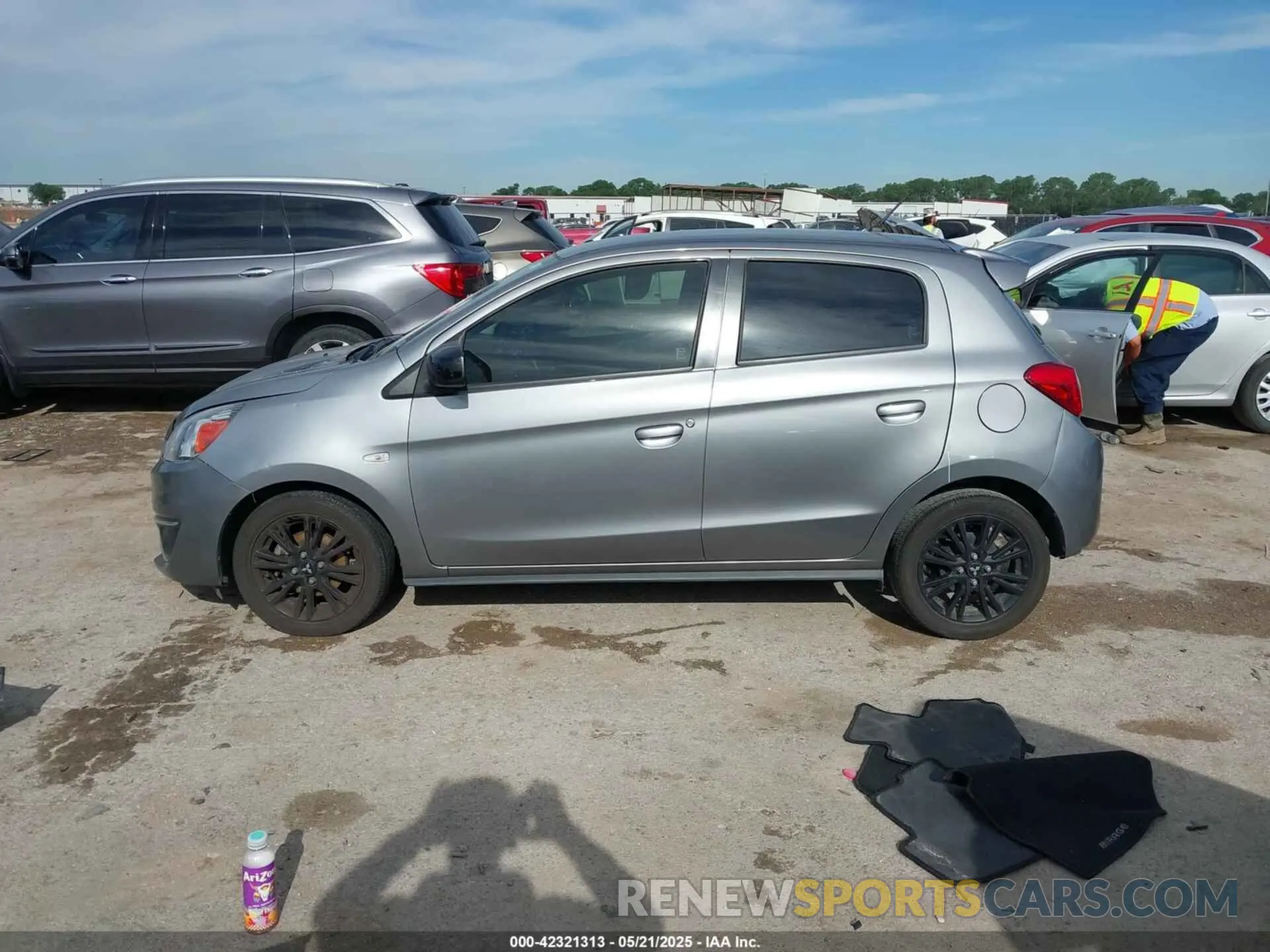 14 Photograph of a damaged car ML32A5HJ8LH002281 MITSUBISHI MIRAGE 2020