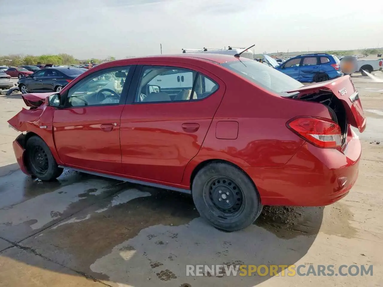 2 Photograph of a damaged car ML32F3FJ0LHF05752 MITSUBISHI MIRAGE 2020