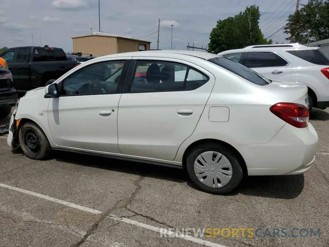 2 Photograph of a damaged car ML32F3FJ0LHF08280 MITSUBISHI MIRAGE 2020