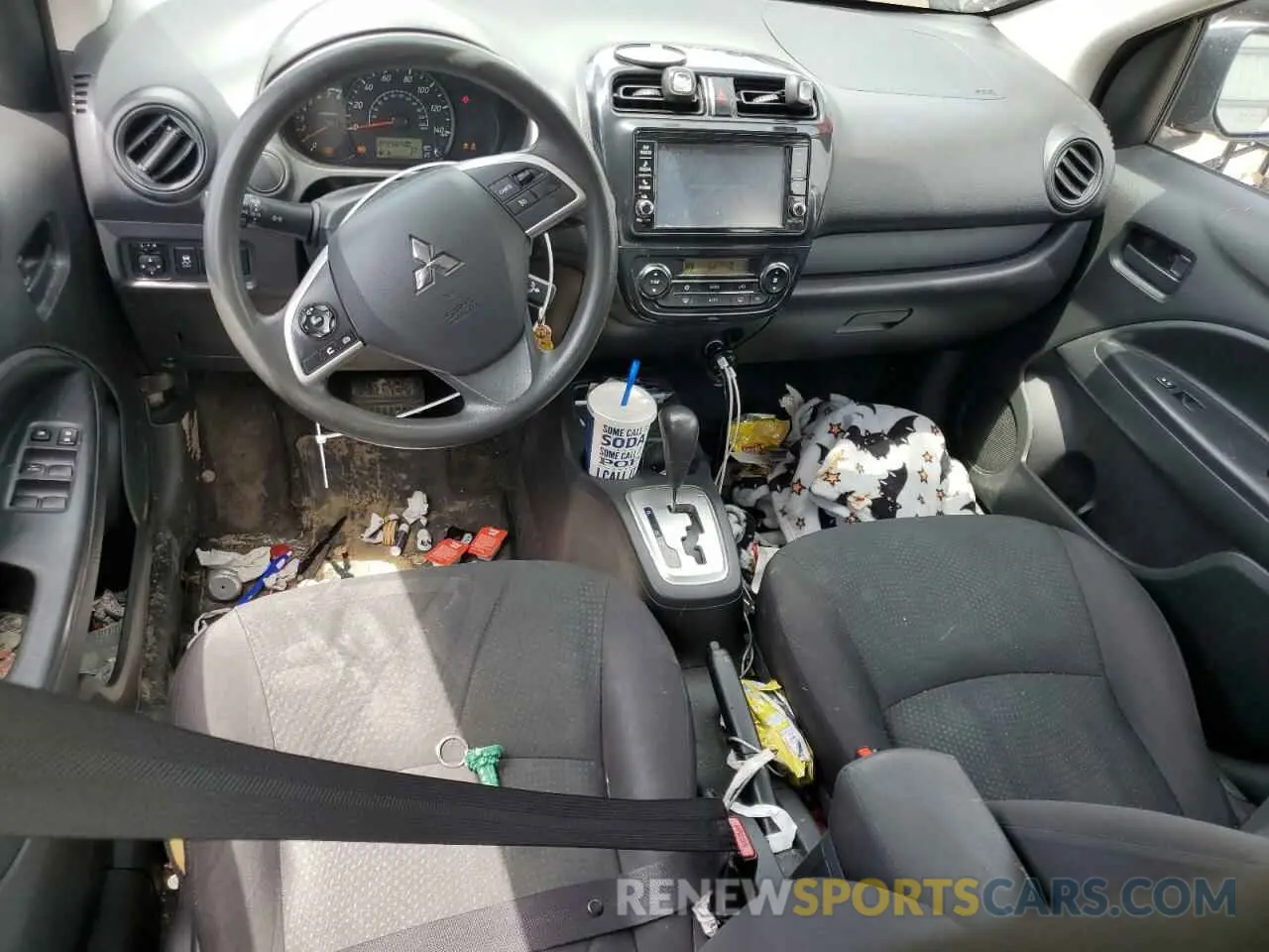 8 Photograph of a damaged car ML32F3FJ0LHF08280 MITSUBISHI MIRAGE 2020