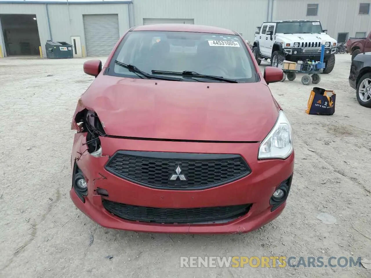 5 Photograph of a damaged car ML32F3FJ0LHF12409 MITSUBISHI MIRAGE 2020