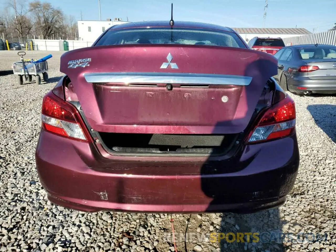 6 Photograph of a damaged car ML32F3FJ1LHF06926 MITSUBISHI MIRAGE 2020