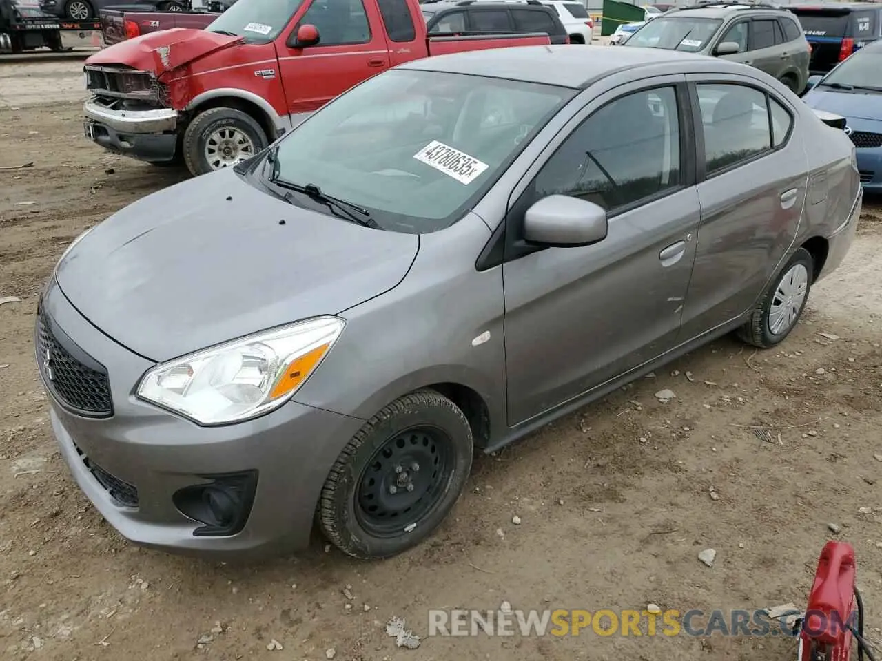 1 Photograph of a damaged car ML32F3FJ2LHF01637 MITSUBISHI MIRAGE 2020