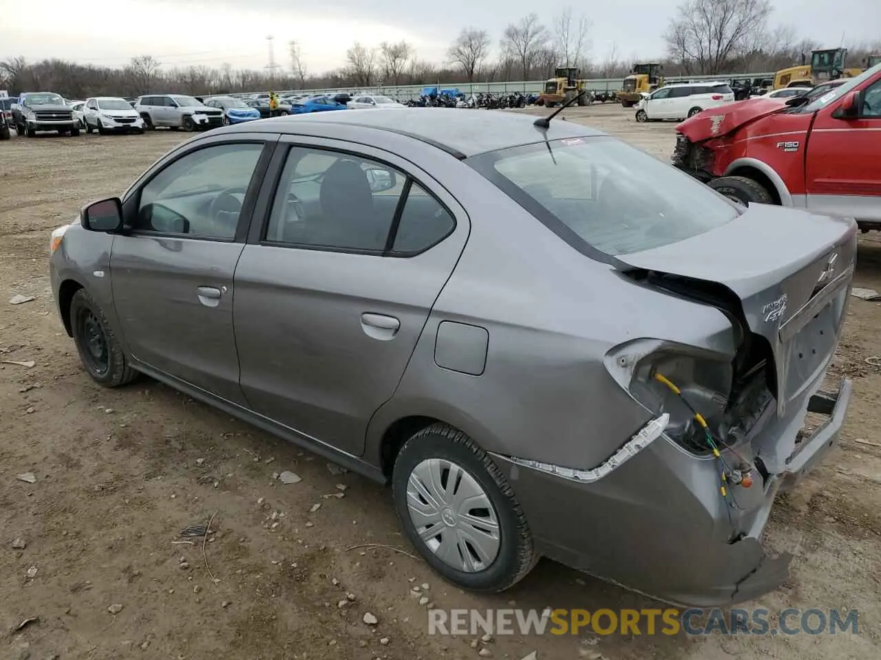 2 Photograph of a damaged car ML32F3FJ2LHF01637 MITSUBISHI MIRAGE 2020