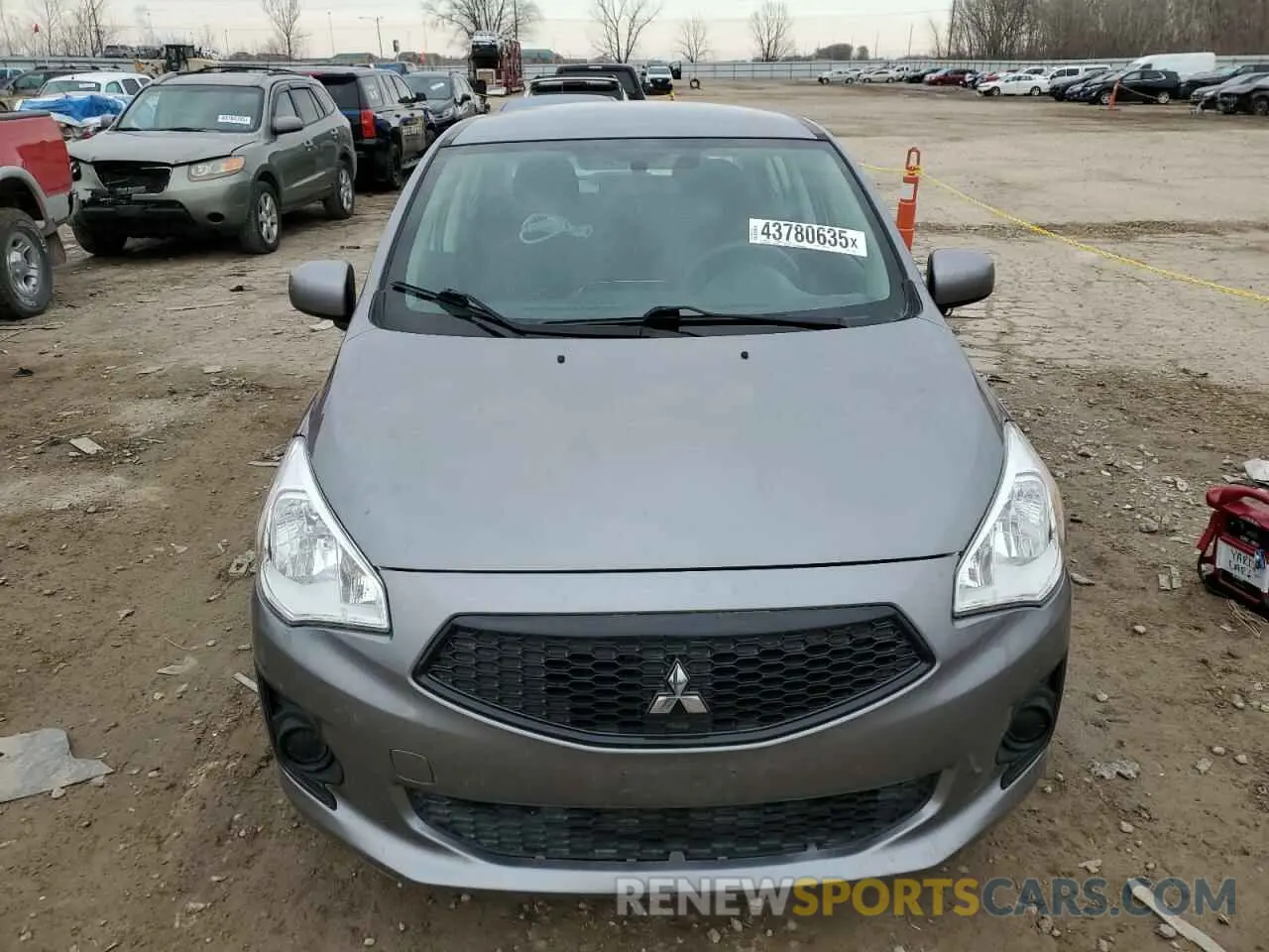 5 Photograph of a damaged car ML32F3FJ2LHF01637 MITSUBISHI MIRAGE 2020