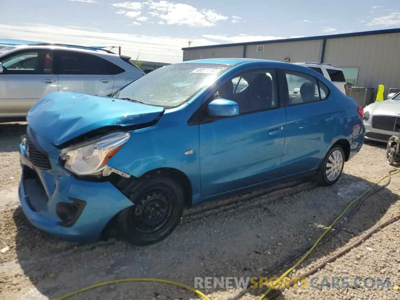 1 Photograph of a damaged car ML32F3FJ3LHF12159 MITSUBISHI MIRAGE 2020