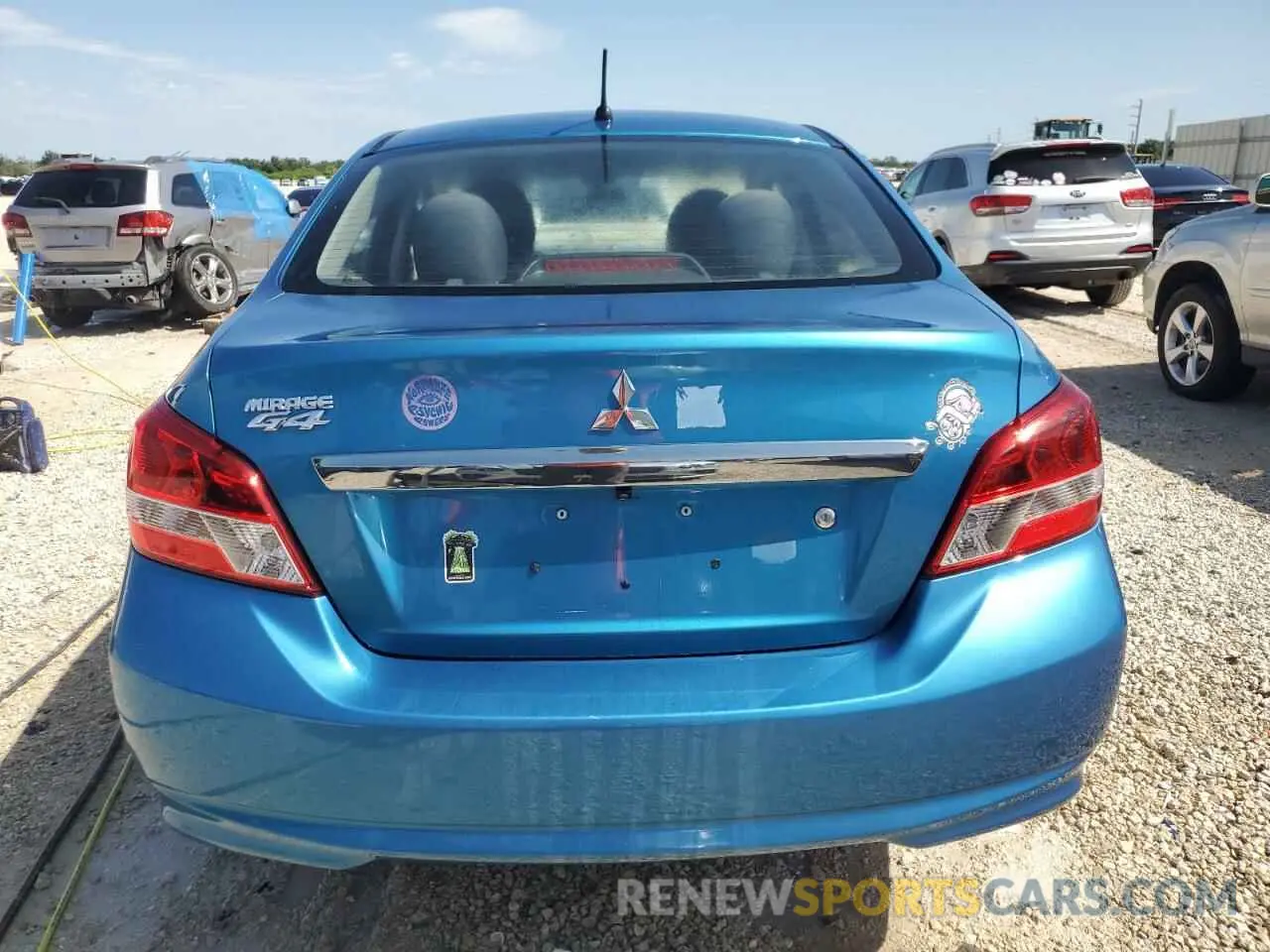 6 Photograph of a damaged car ML32F3FJ3LHF12159 MITSUBISHI MIRAGE 2020
