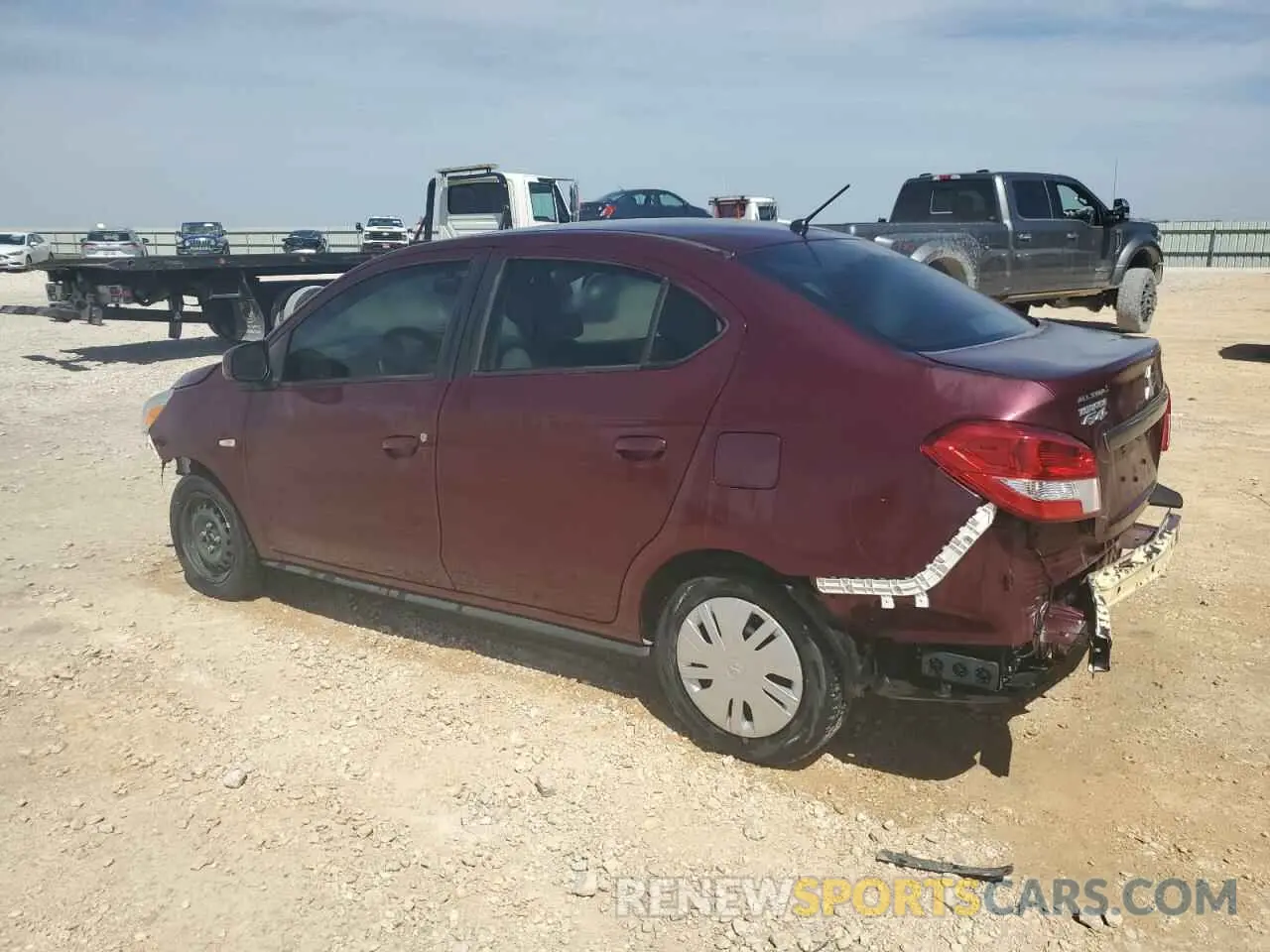 2 Photograph of a damaged car ML32F3FJ3LHF12310 MITSUBISHI MIRAGE 2020