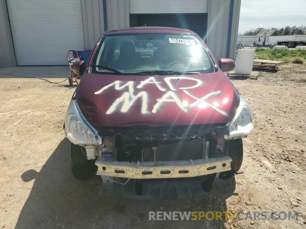 5 Photograph of a damaged car ML32F3FJ3LHF12310 MITSUBISHI MIRAGE 2020