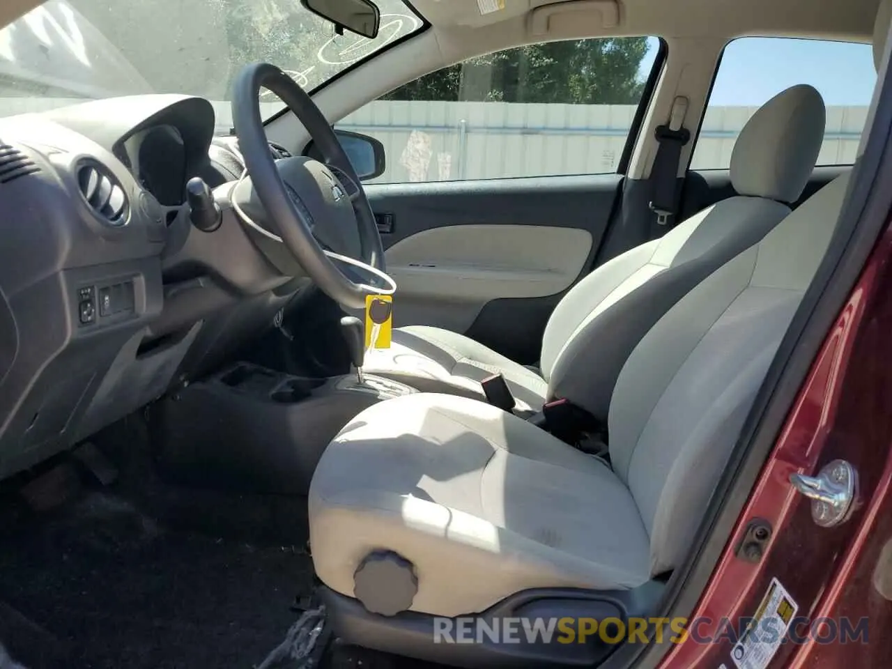 7 Photograph of a damaged car ML32F3FJ3LHF12310 MITSUBISHI MIRAGE 2020