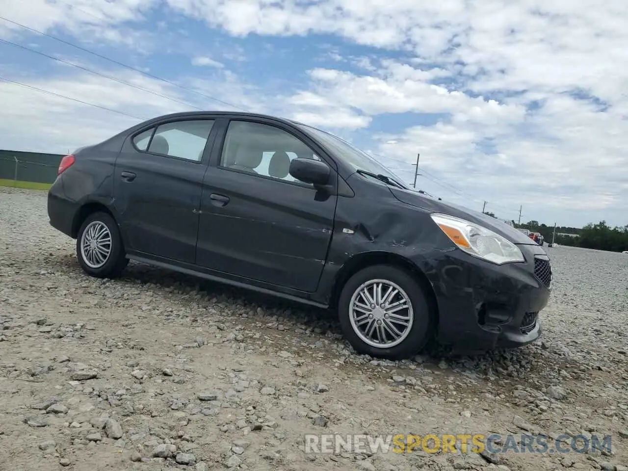 4 Photograph of a damaged car ML32F3FJ4LHF02272 MITSUBISHI MIRAGE 2020