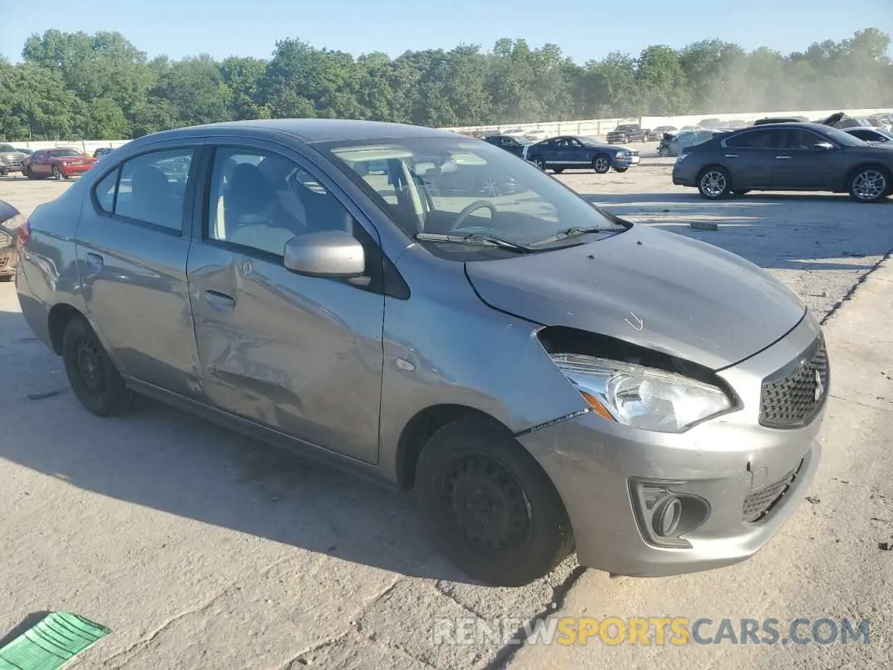 4 Photograph of a damaged car ML32F3FJ4LHF09108 MITSUBISHI MIRAGE 2020