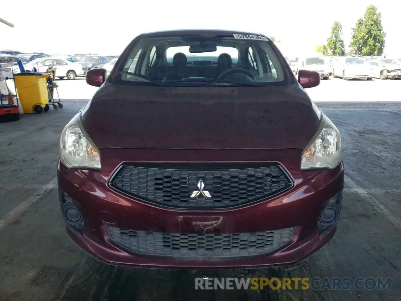 5 Photograph of a damaged car ML32F3FJ4LHF12624 MITSUBISHI MIRAGE 2020