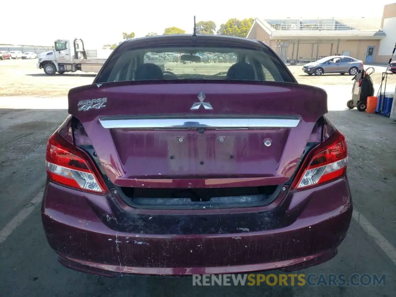 6 Photograph of a damaged car ML32F3FJ4LHF12624 MITSUBISHI MIRAGE 2020