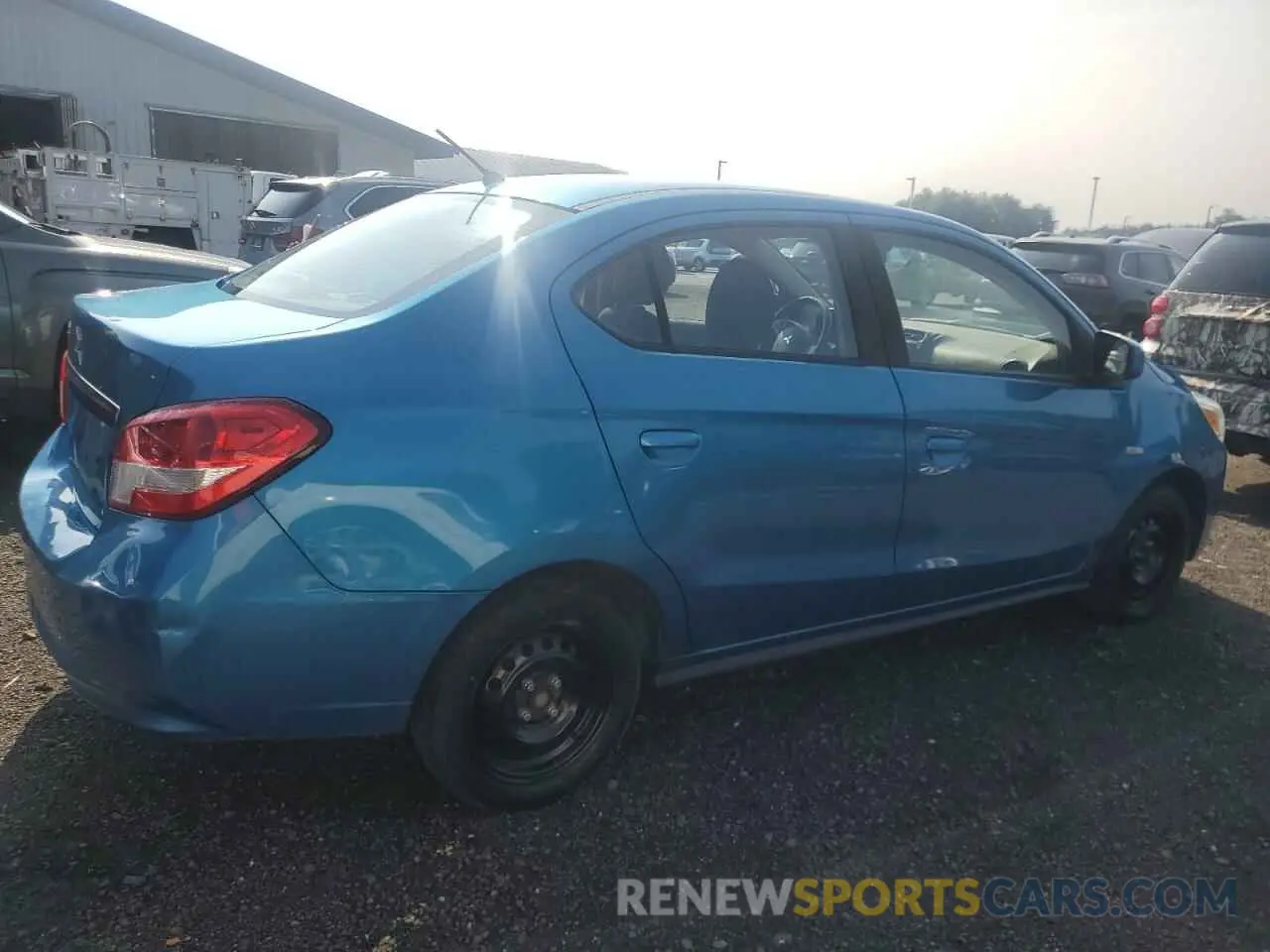 3 Photograph of a damaged car ML32F3FJ5LHF05052 MITSUBISHI MIRAGE 2020