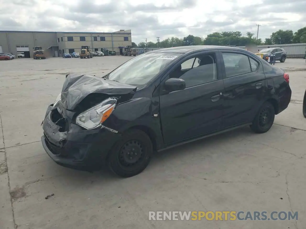 1 Photograph of a damaged car ML32F3FJ5LHF08713 MITSUBISHI MIRAGE 2020
