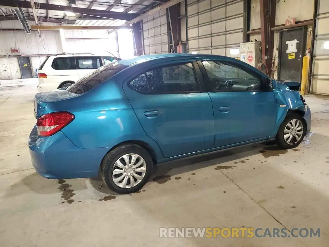 3 Photograph of a damaged car ML32F3FJ8LHF01075 MITSUBISHI MIRAGE 2020