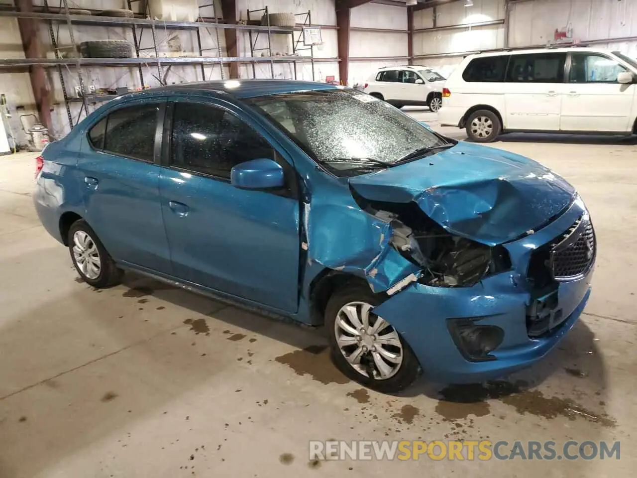 4 Photograph of a damaged car ML32F3FJ8LHF01075 MITSUBISHI MIRAGE 2020